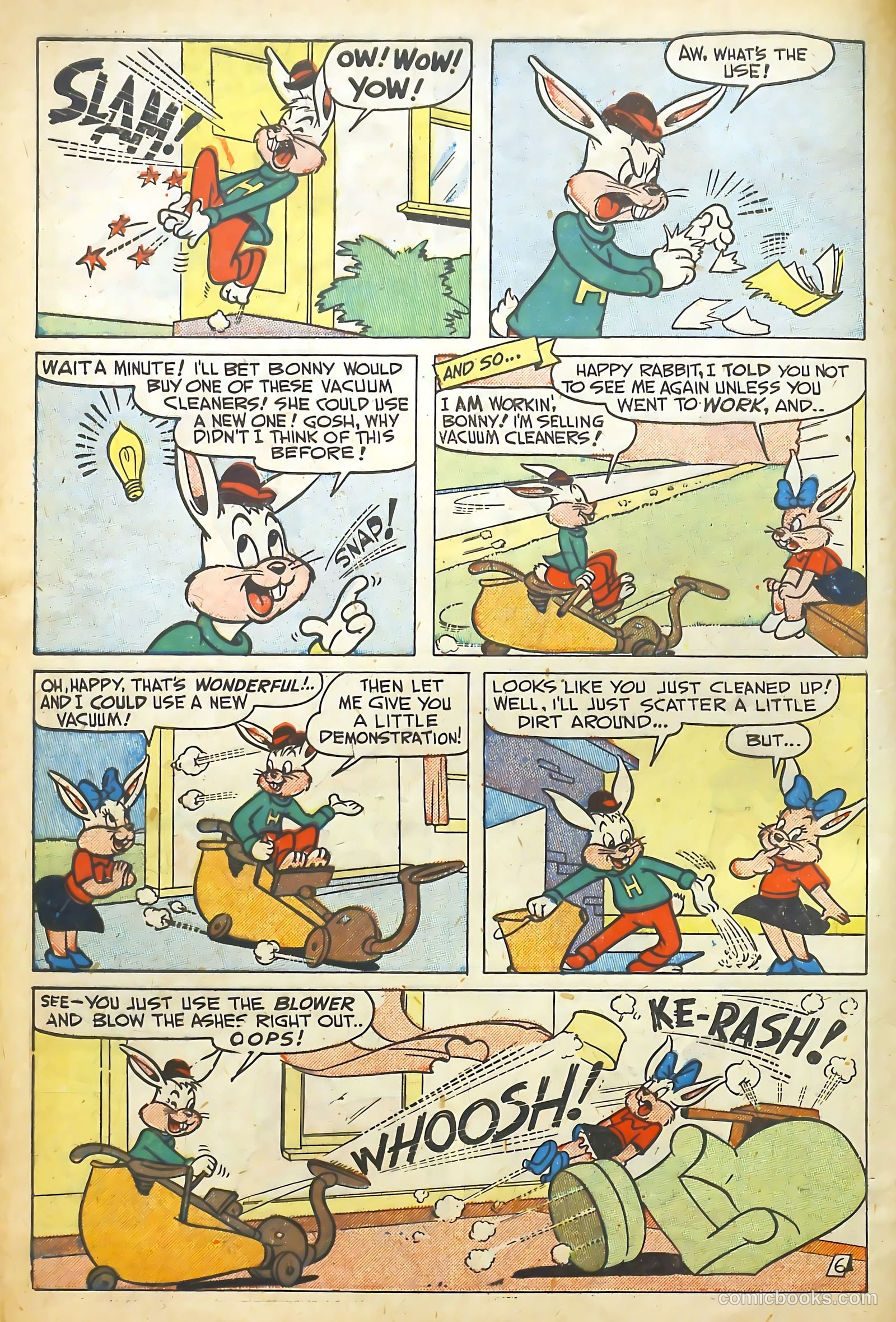 Happy Comics #37 (1950) — page 8 of 36
