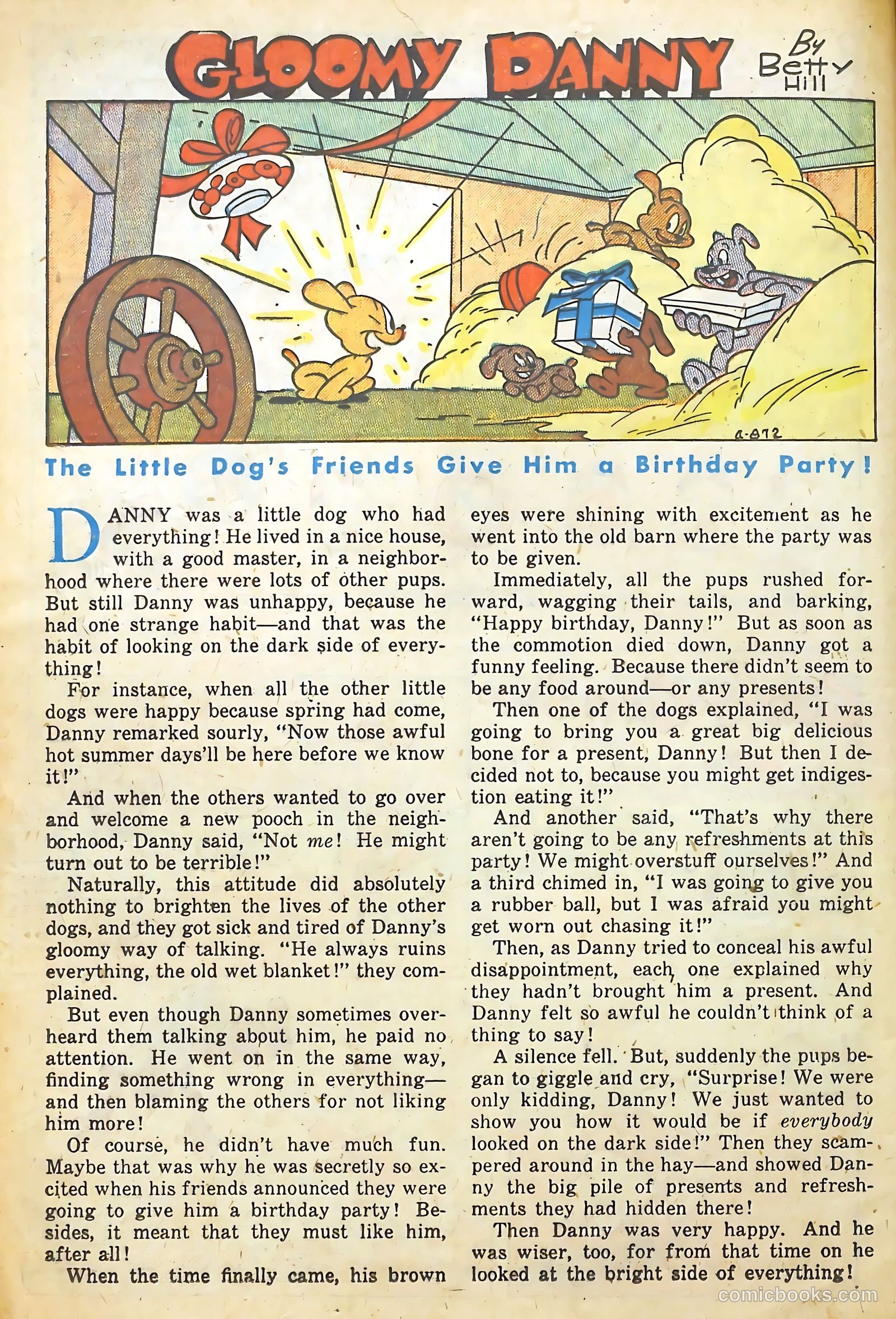 Happy Comics #37 (1950) — page 16 of 36