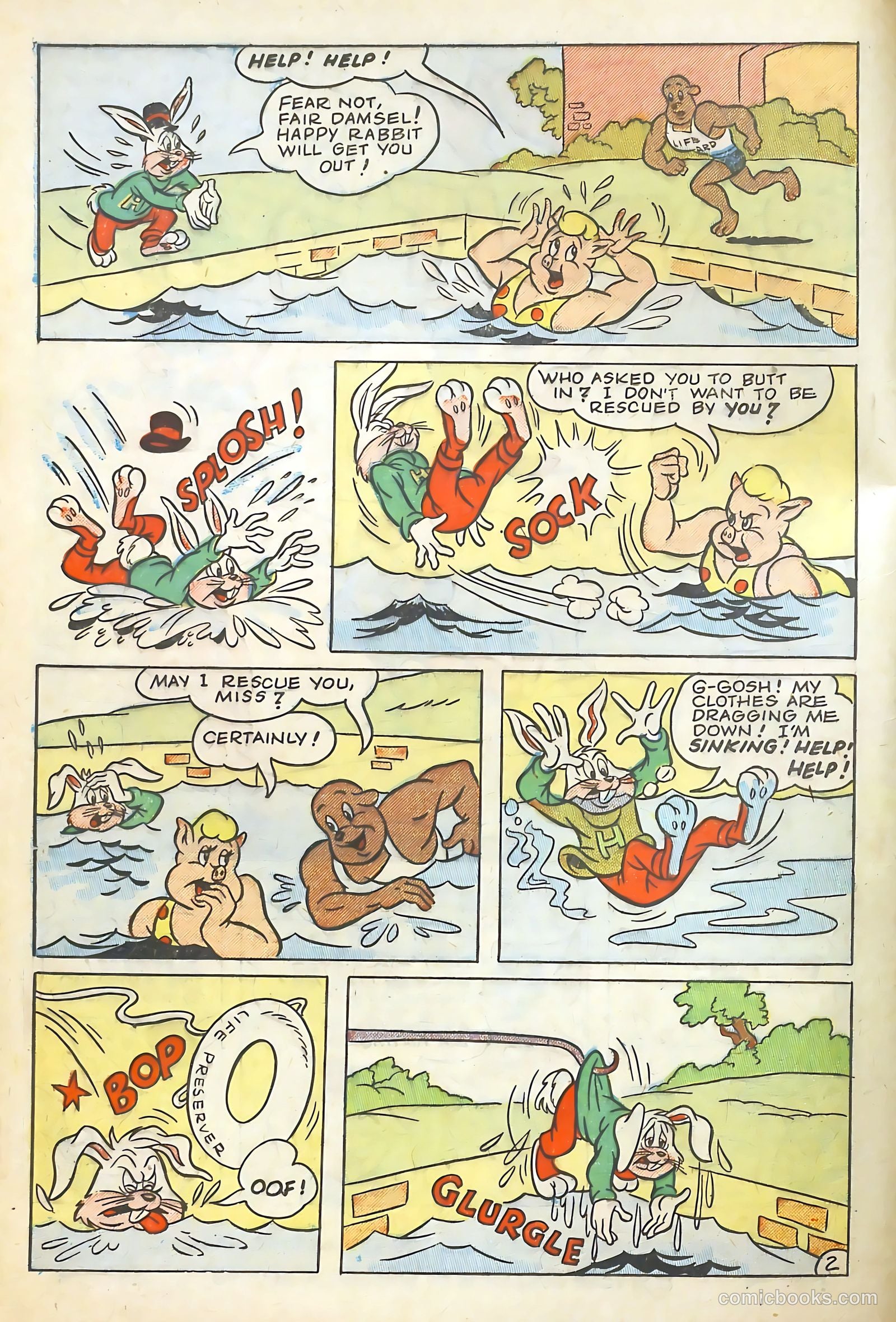 Happy Comics #38 (1950) — page 4 of 36