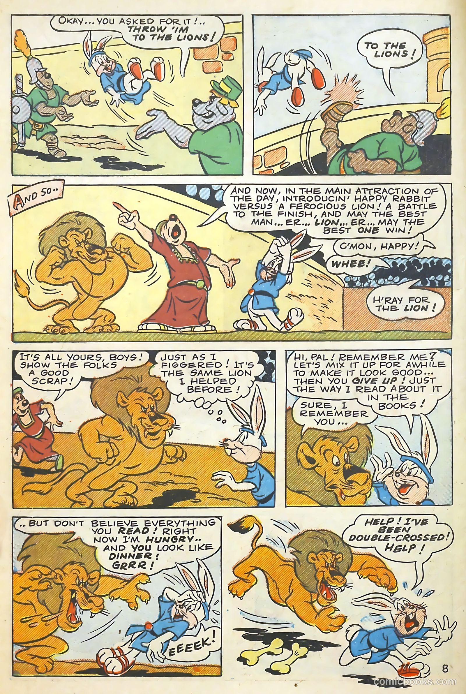 Happy Comics #38 (1950) — page 10 of 36