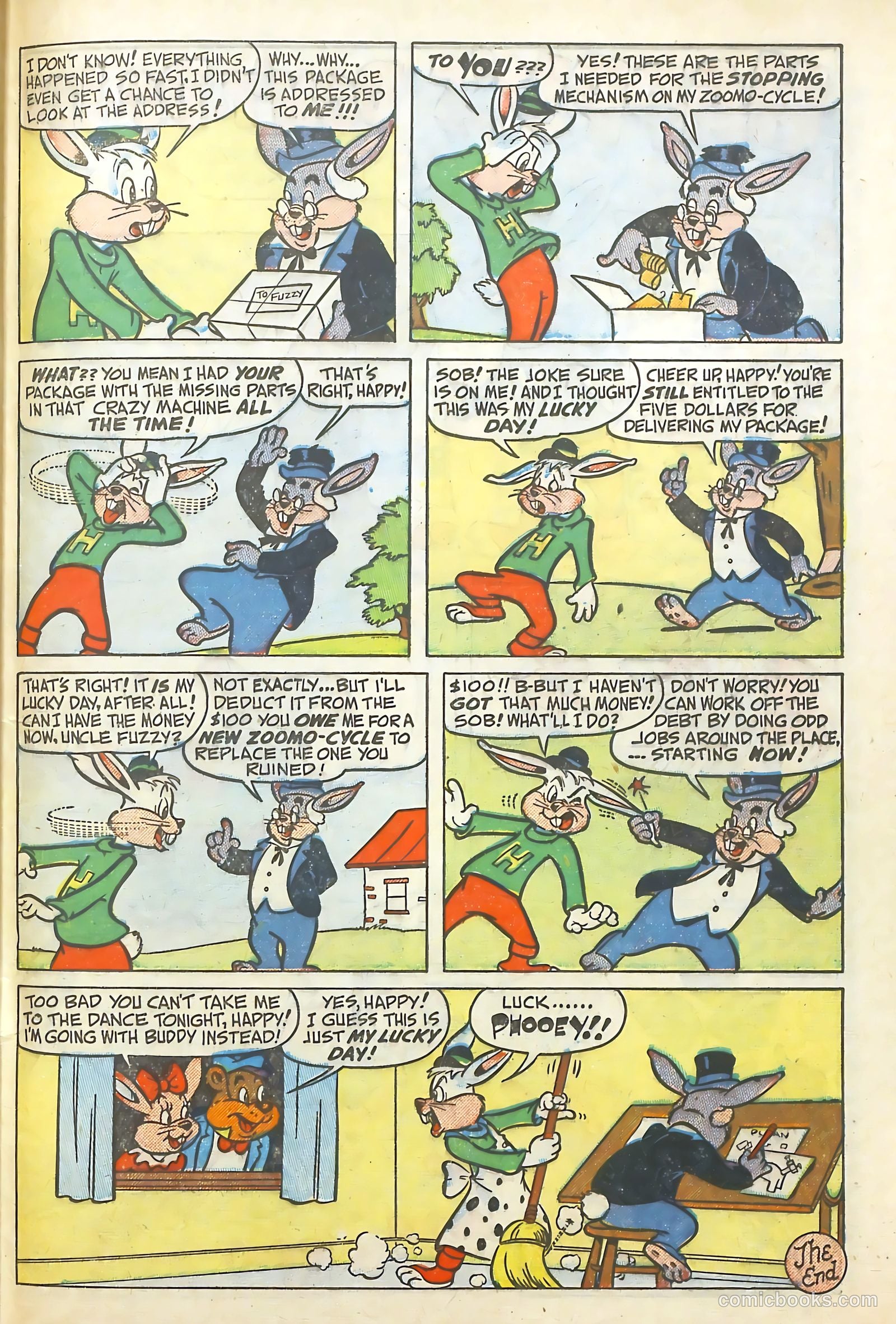Happy Comics #38 (1950) — page 33 of 36
