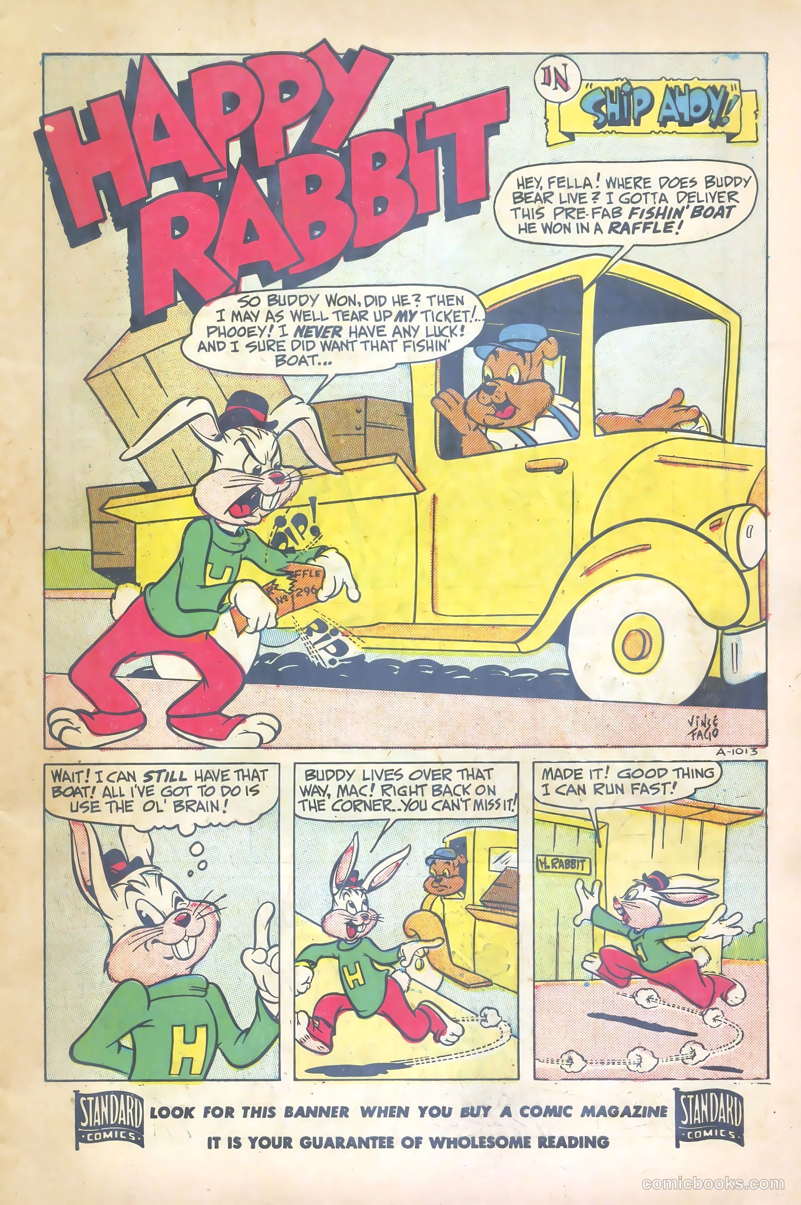 Happy Comics #39 (1950) — page 3 of 36