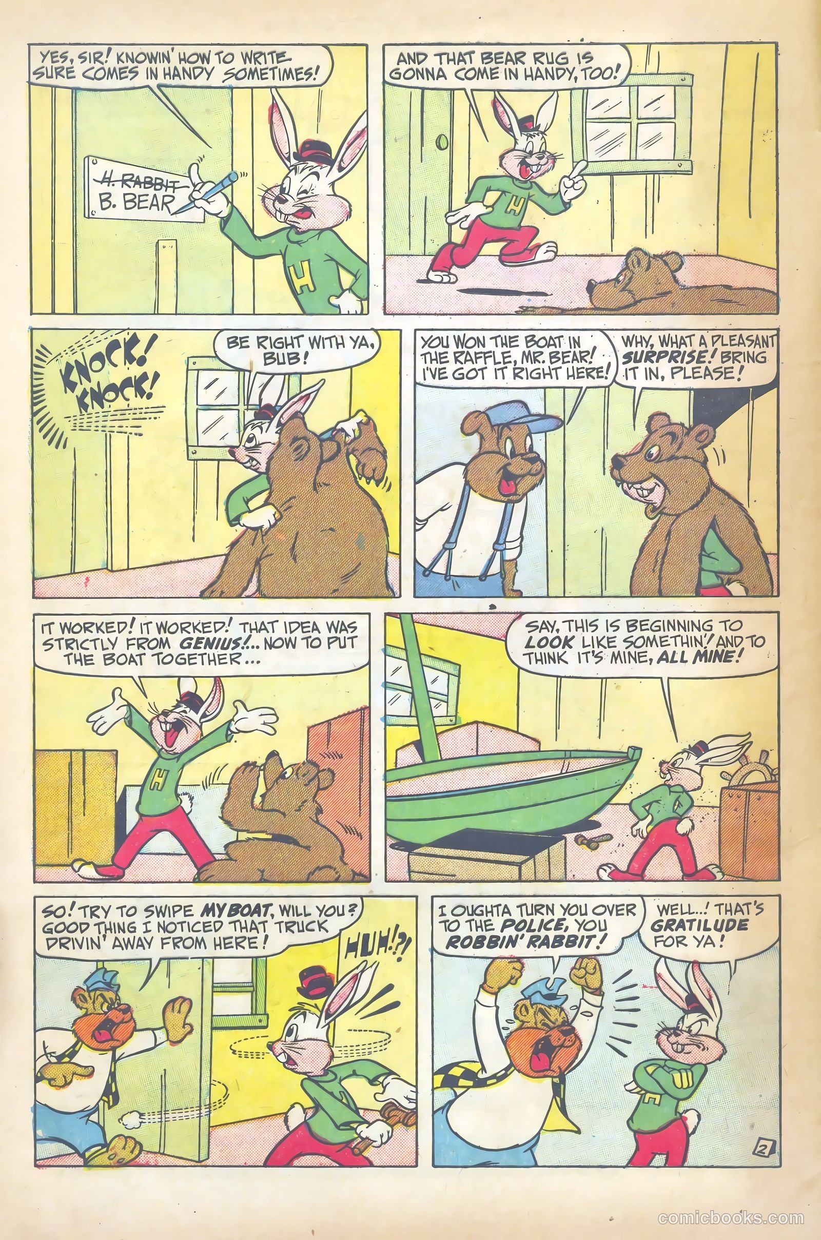 Happy Comics #39 (1950) — page 4 of 36