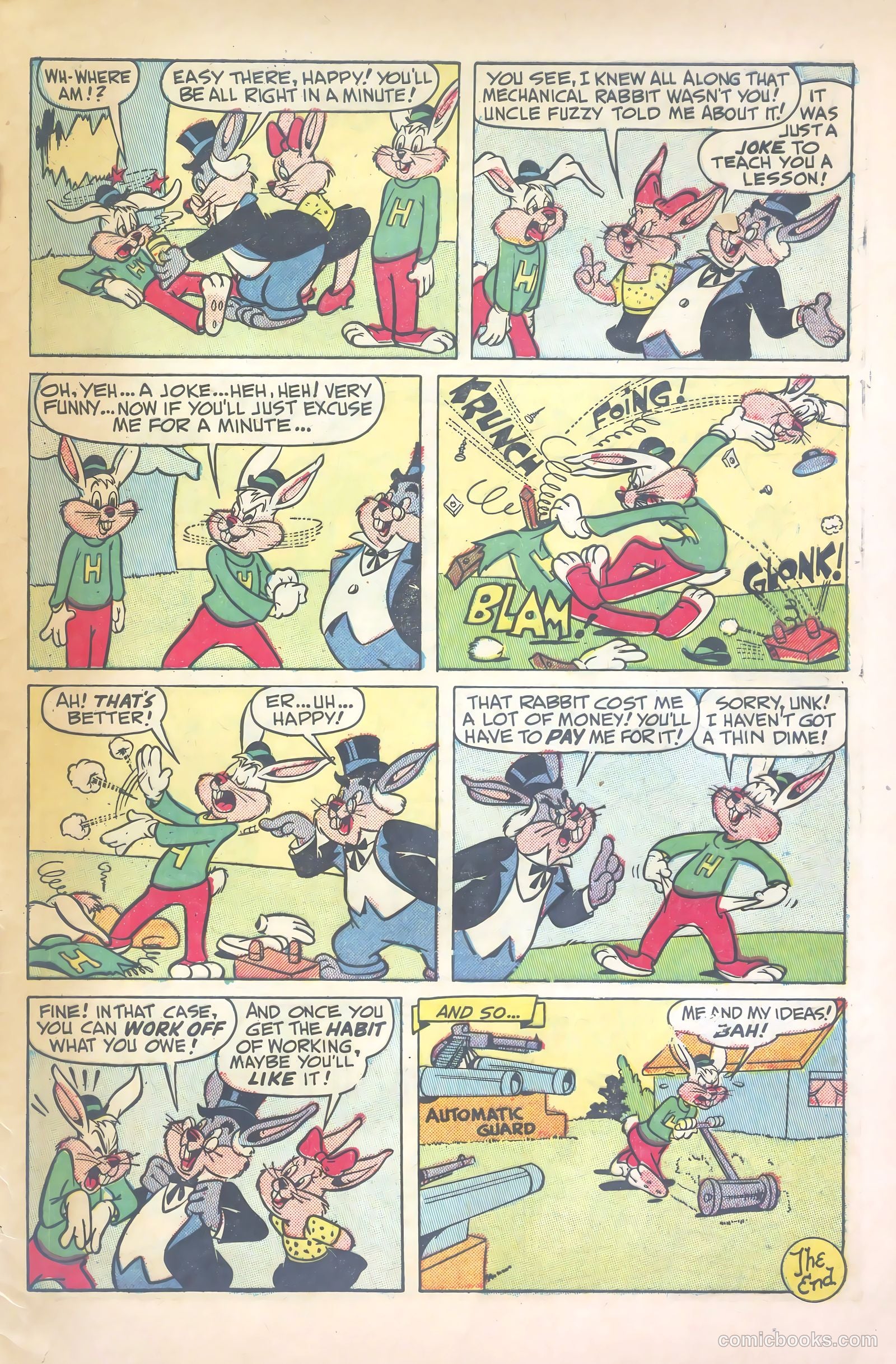 Happy Comics #39 (1950) — page 33 of 36