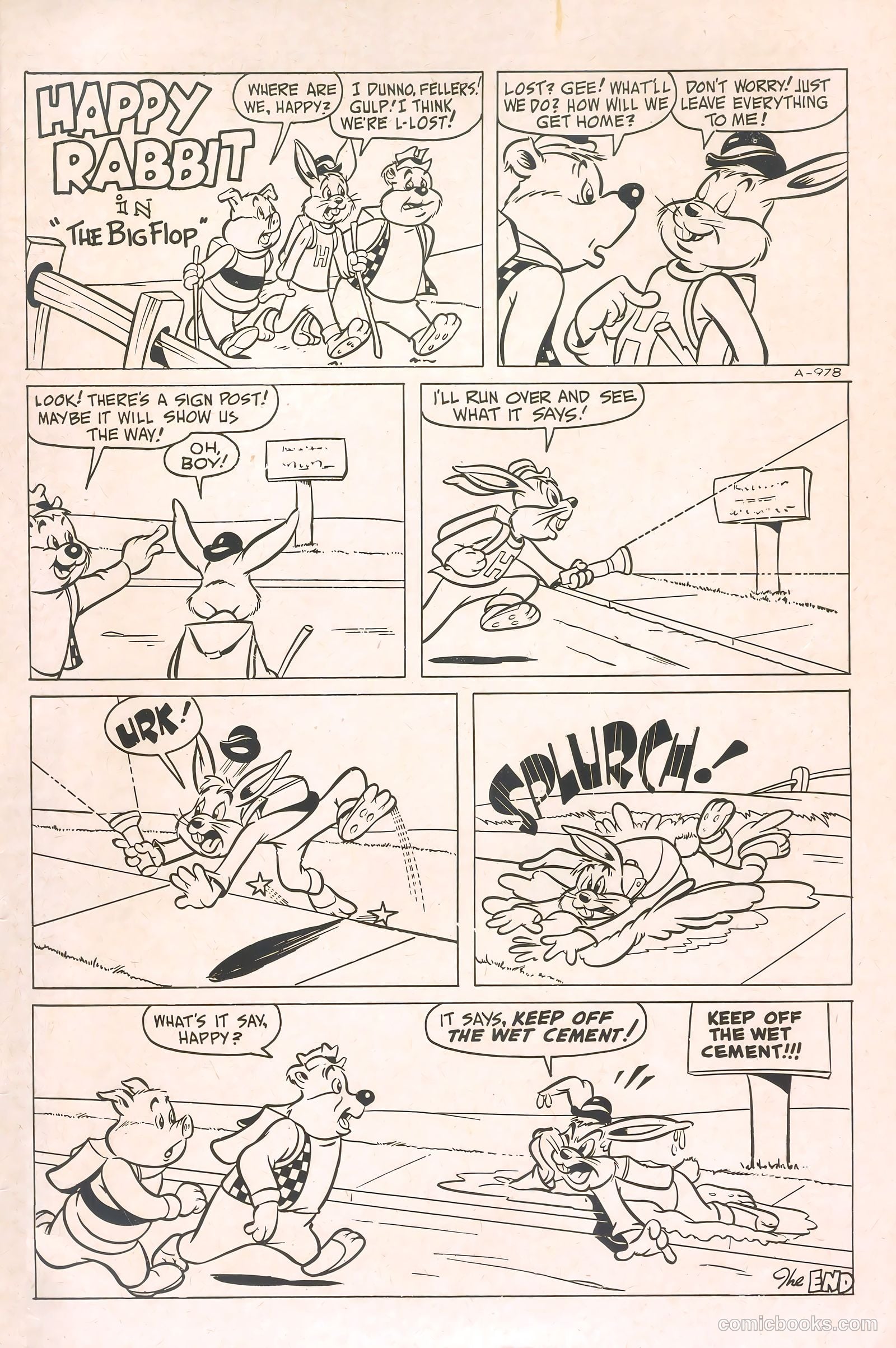 Happy Comics #39 (1950) — page 35 of 36