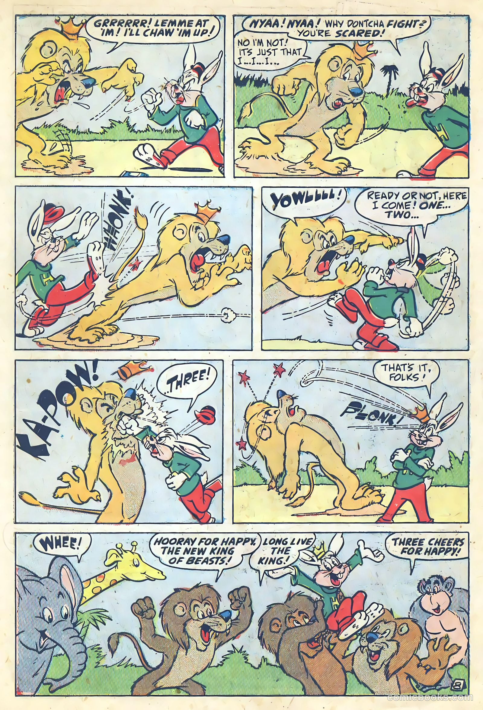 Happy Comics #40 (1950) — page 10 of 36
