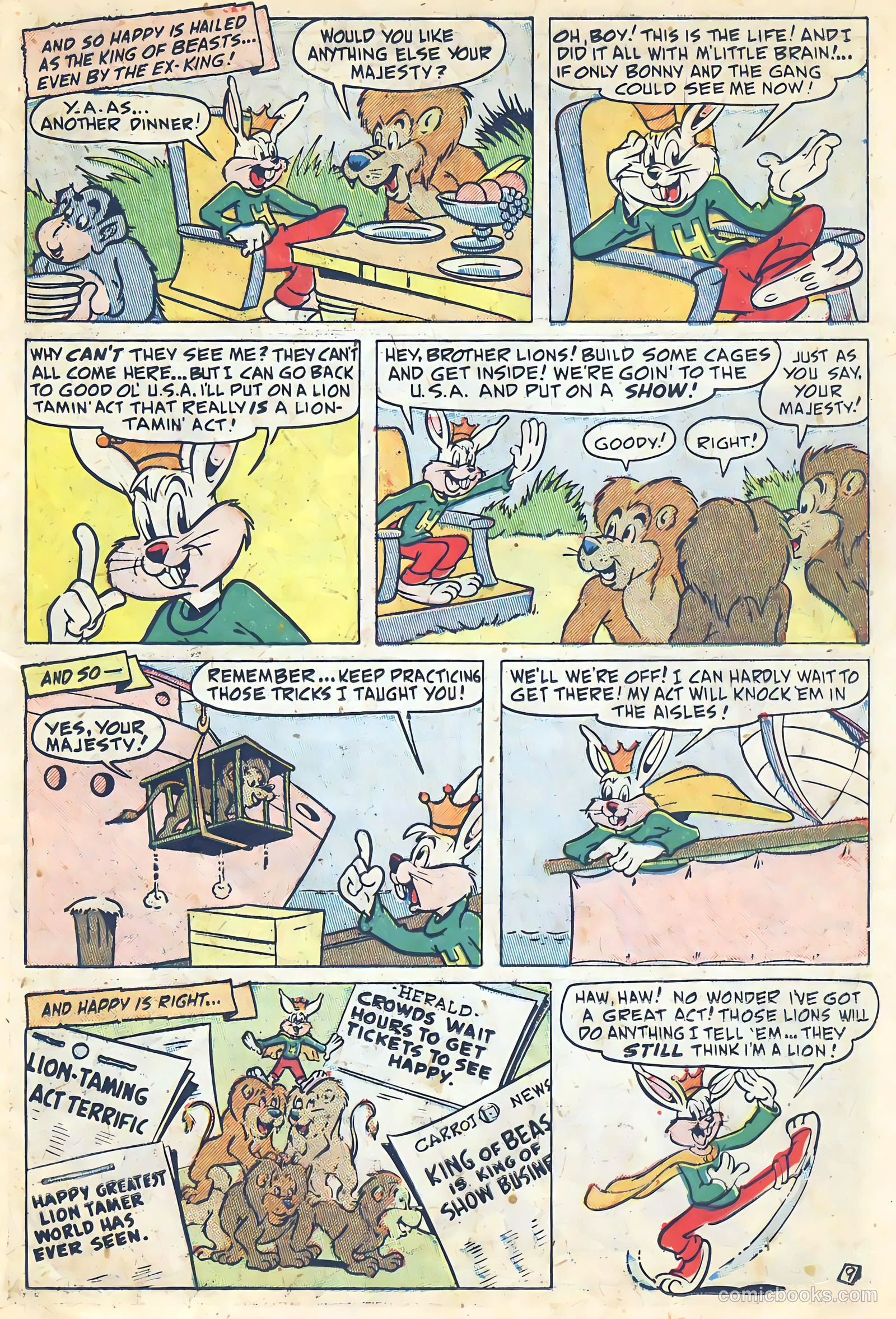 Happy Comics #40 (1950) — page 11 of 36