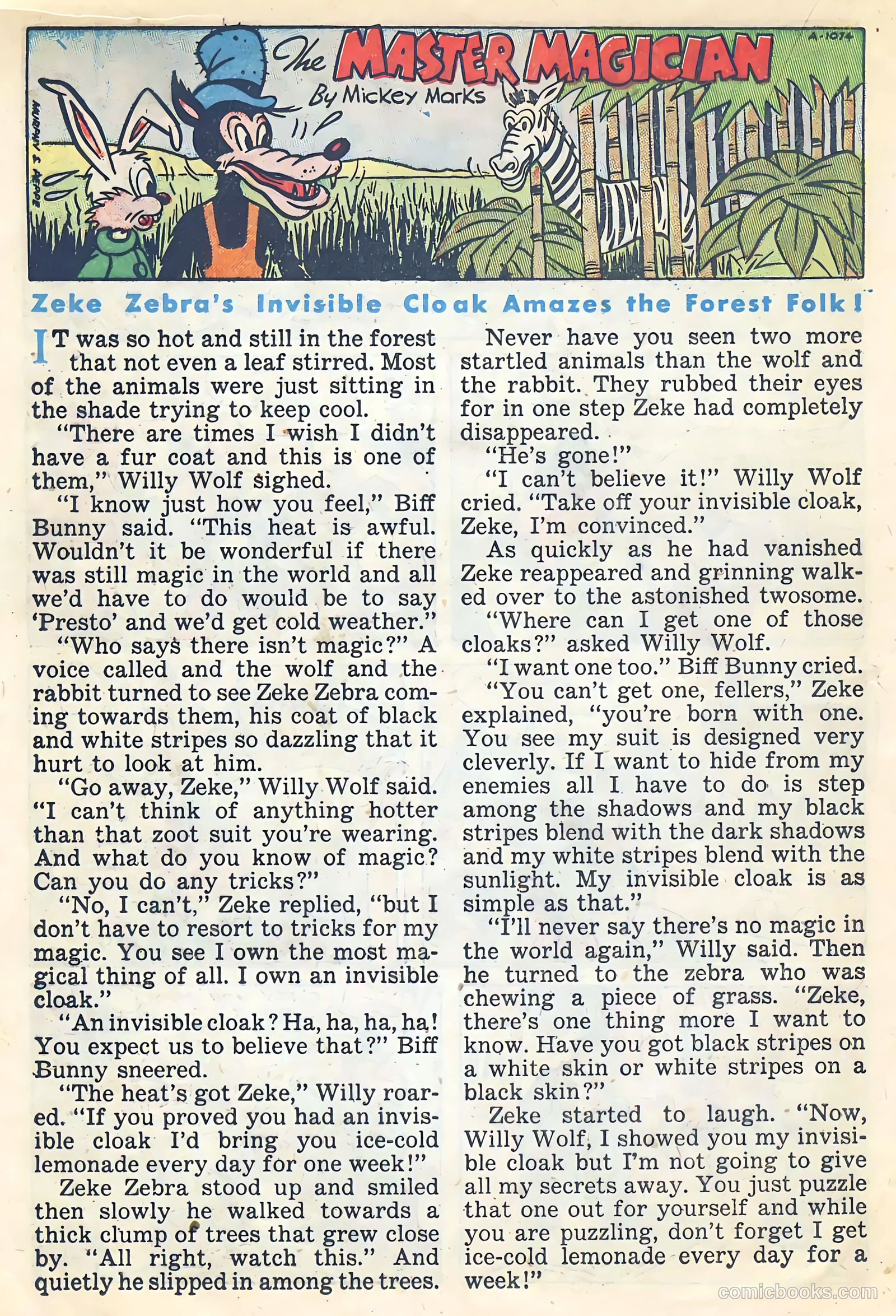 Happy Comics #40 (1950) — page 16 of 36
