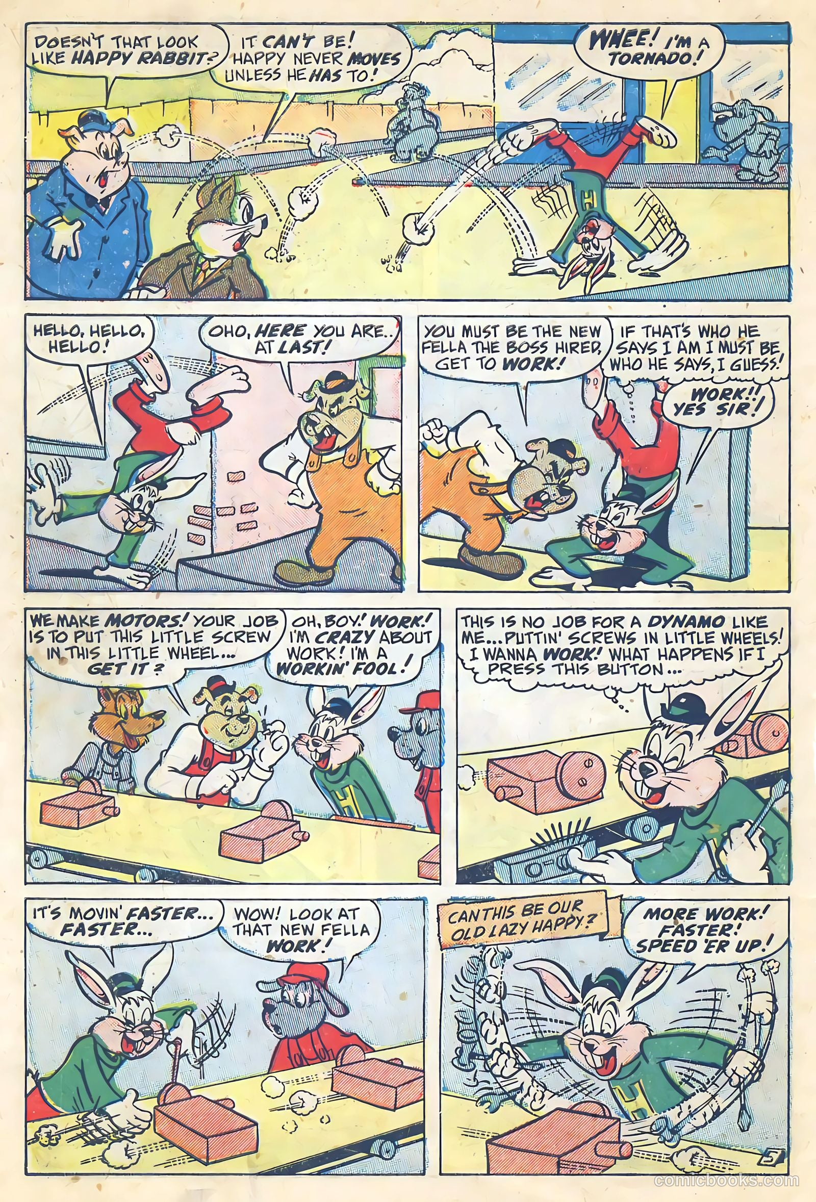 Happy Comics #40 (1950) — page 30 of 36