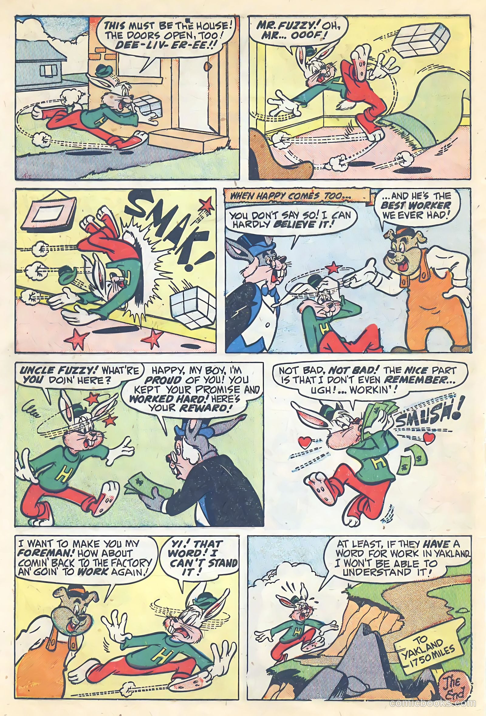 Happy Comics #40 (1950) — page 32 of 36