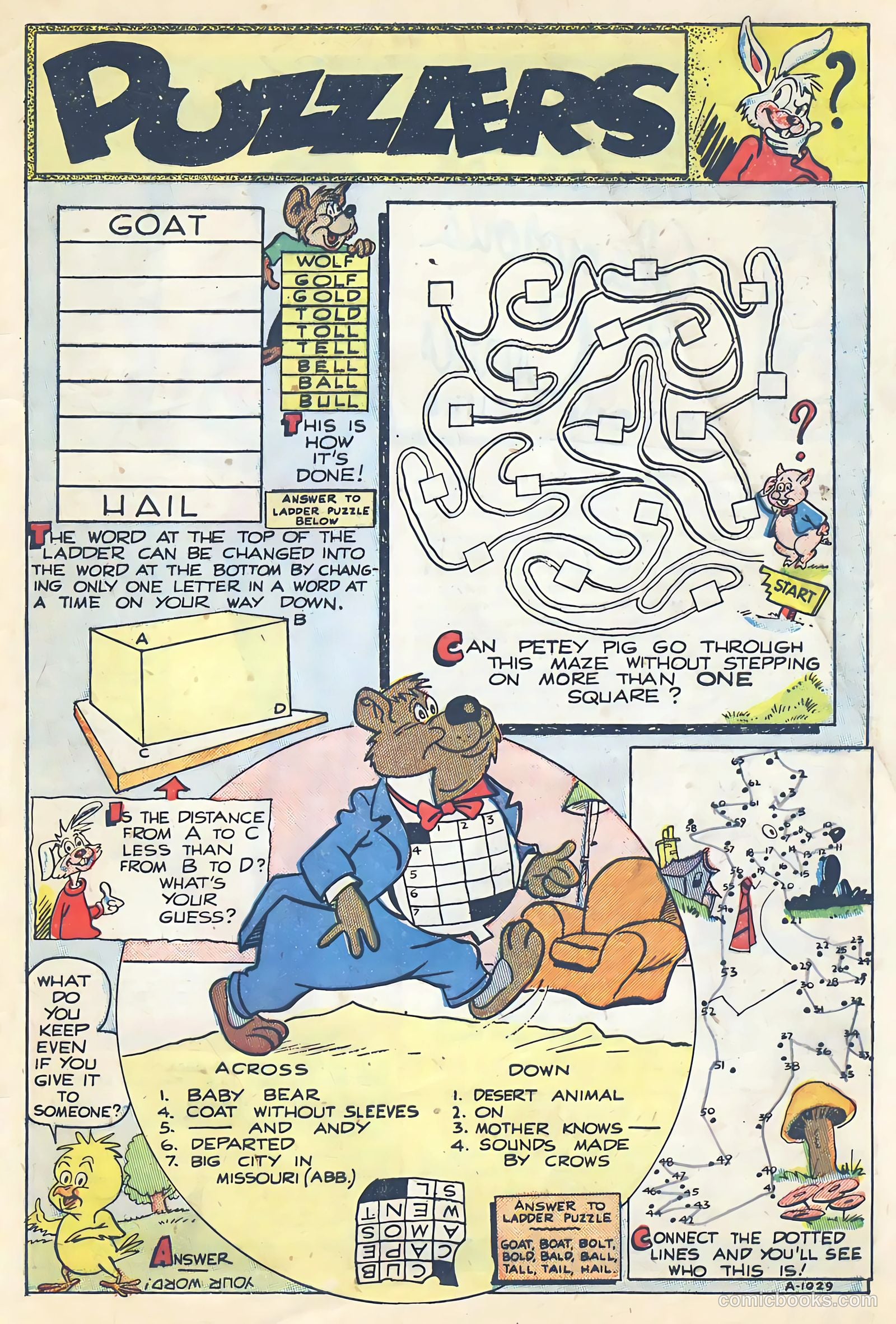 Happy Comics #40 (1950) — page 33 of 36