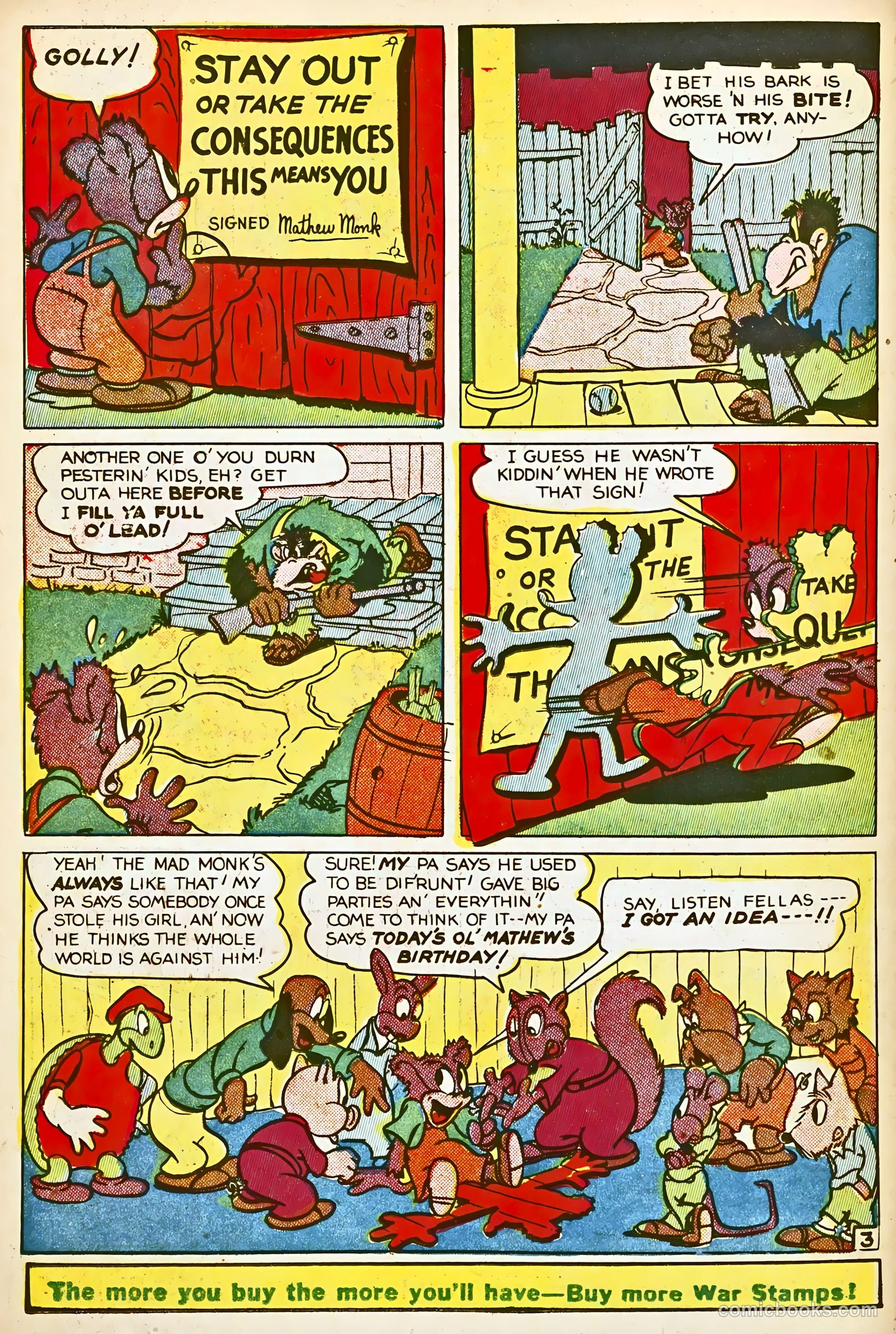 Happy Comics #5 (1944) — page 20 of 52