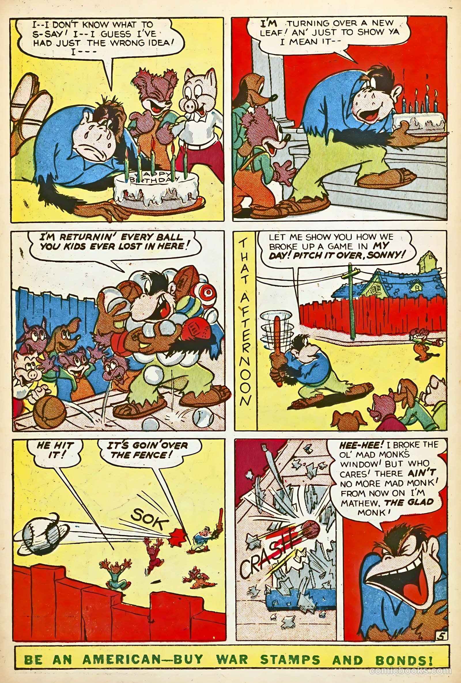 Happy Comics #5 (1944) — page 22 of 52