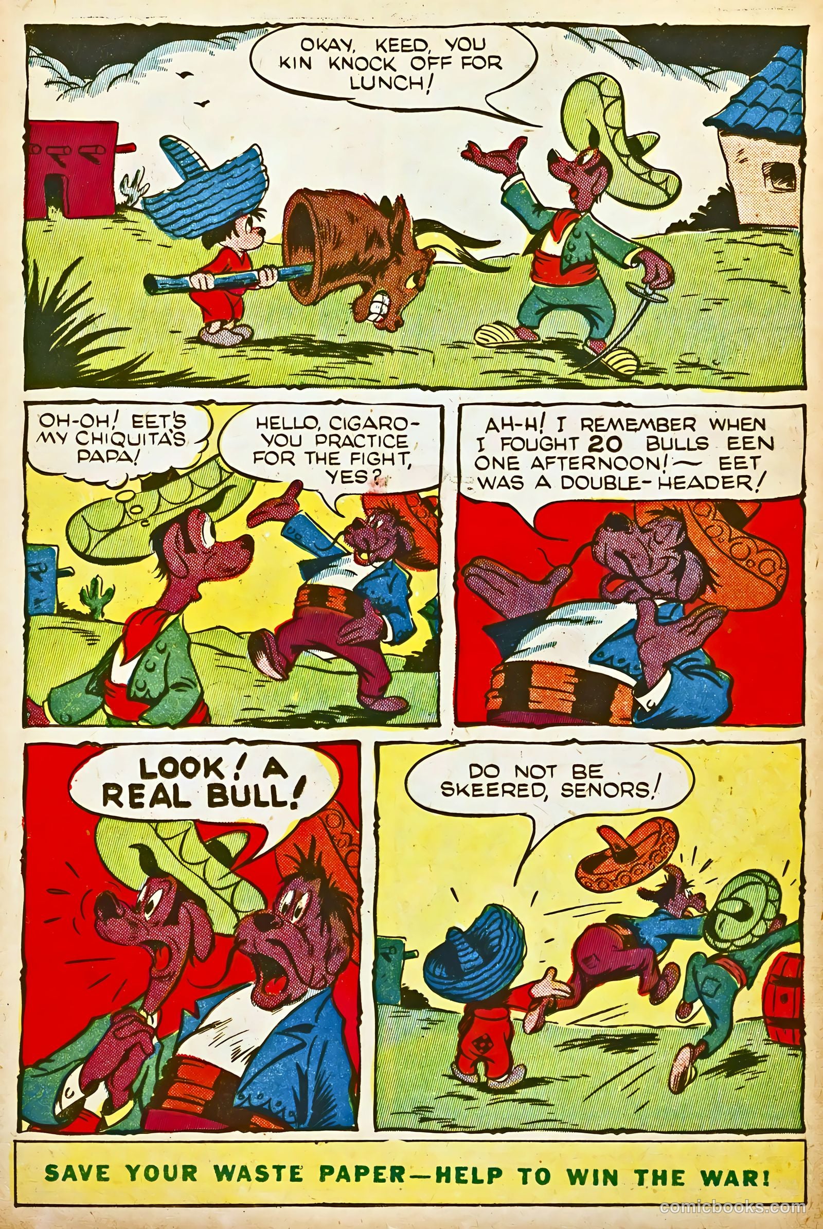 Happy Comics #5 (1944) — page 32 of 52