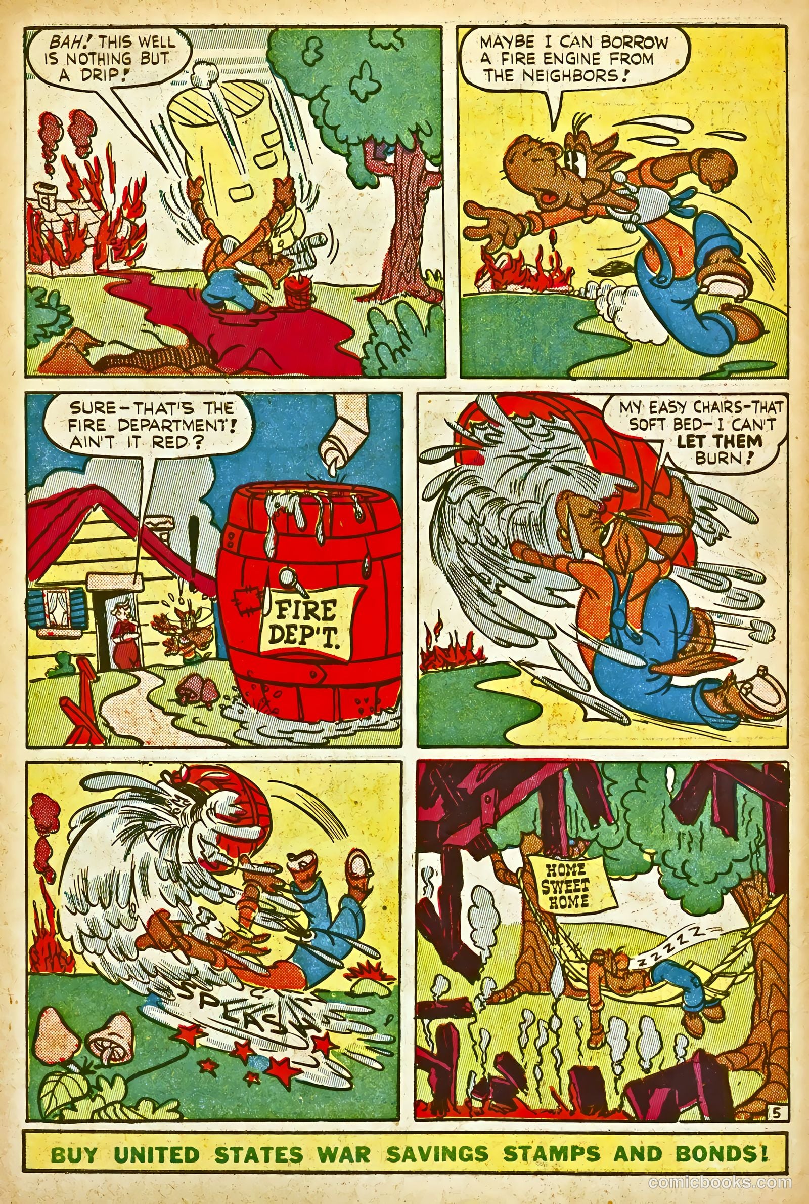 Happy Comics #5 (1944) — page 50 of 52