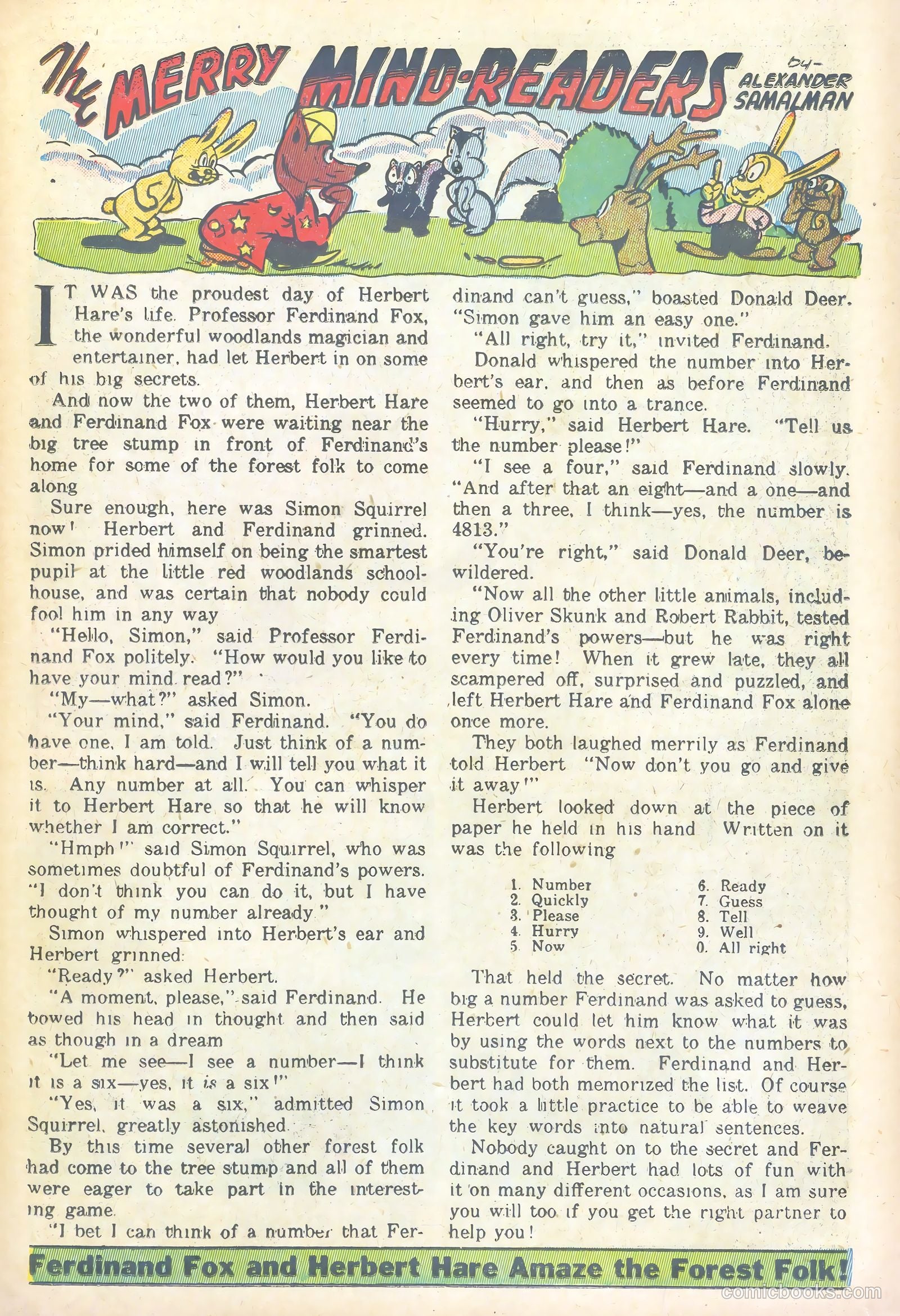 Happy Comics #7 (1945) — page 31 of 52