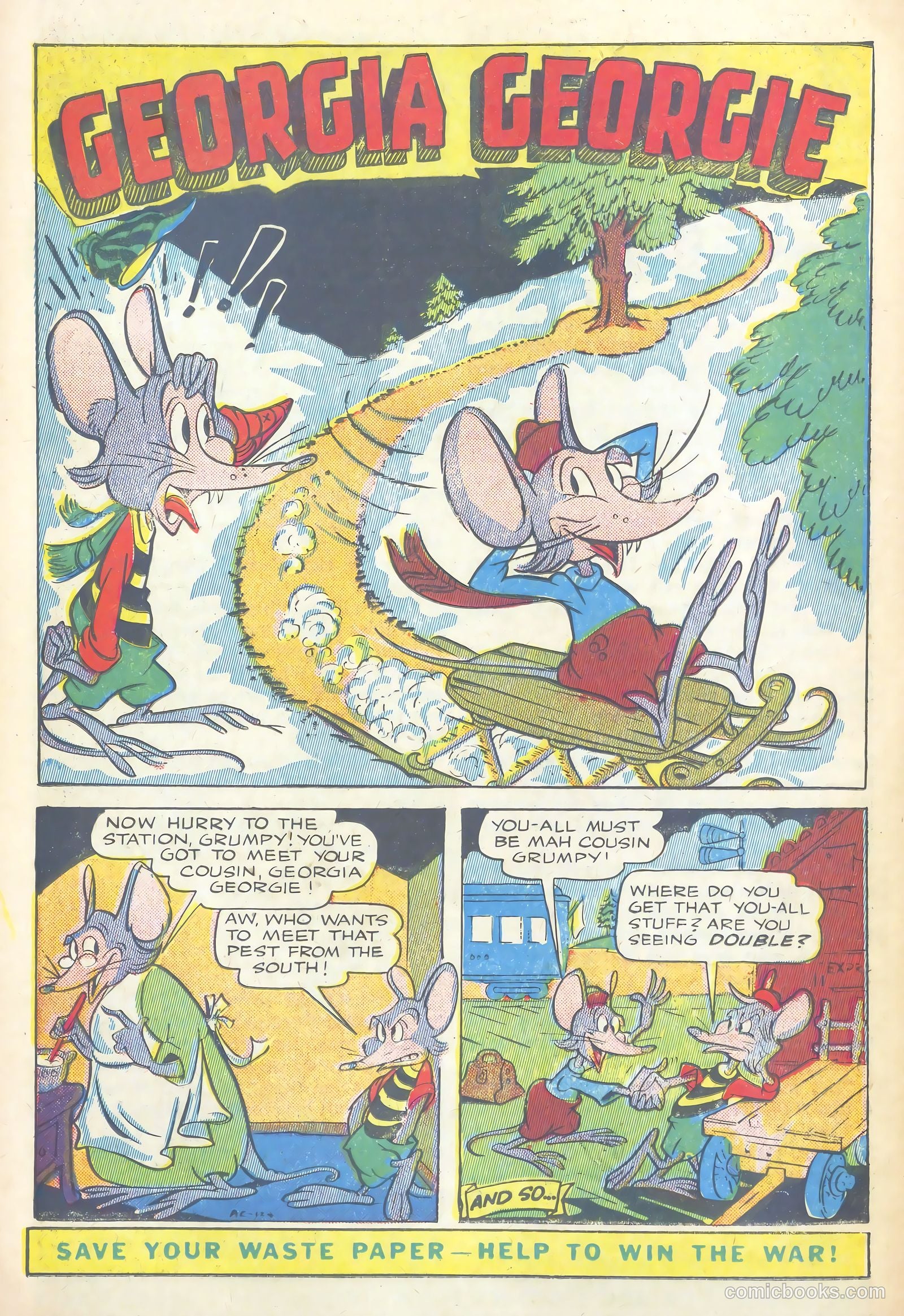 Happy Comics #7 (1945) — page 32 of 52