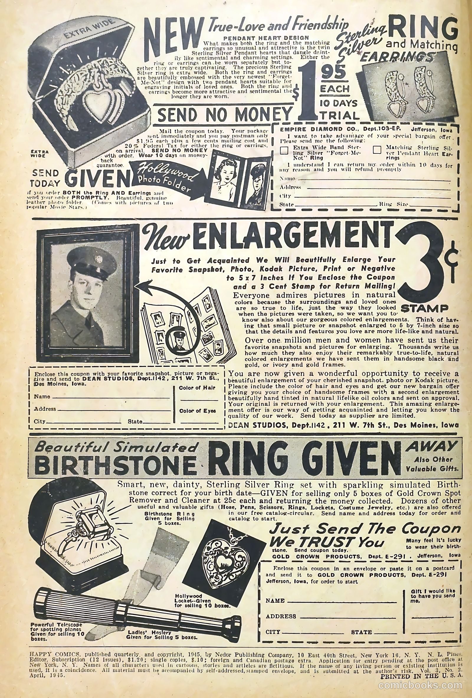 Happy Comics #8 (1945) — page 2 of 52