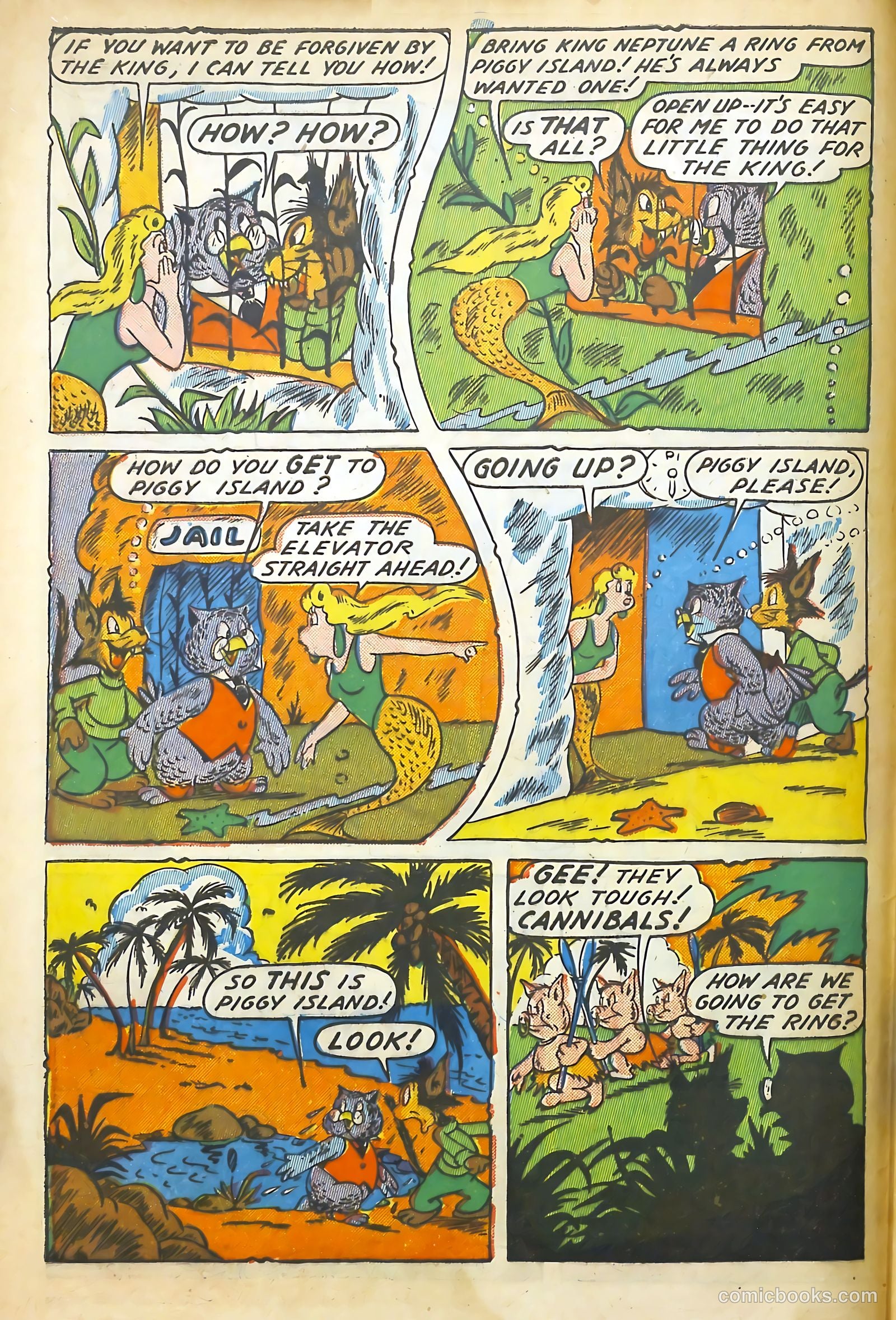 Happy Comics #9 (1945) — page 6 of 52
