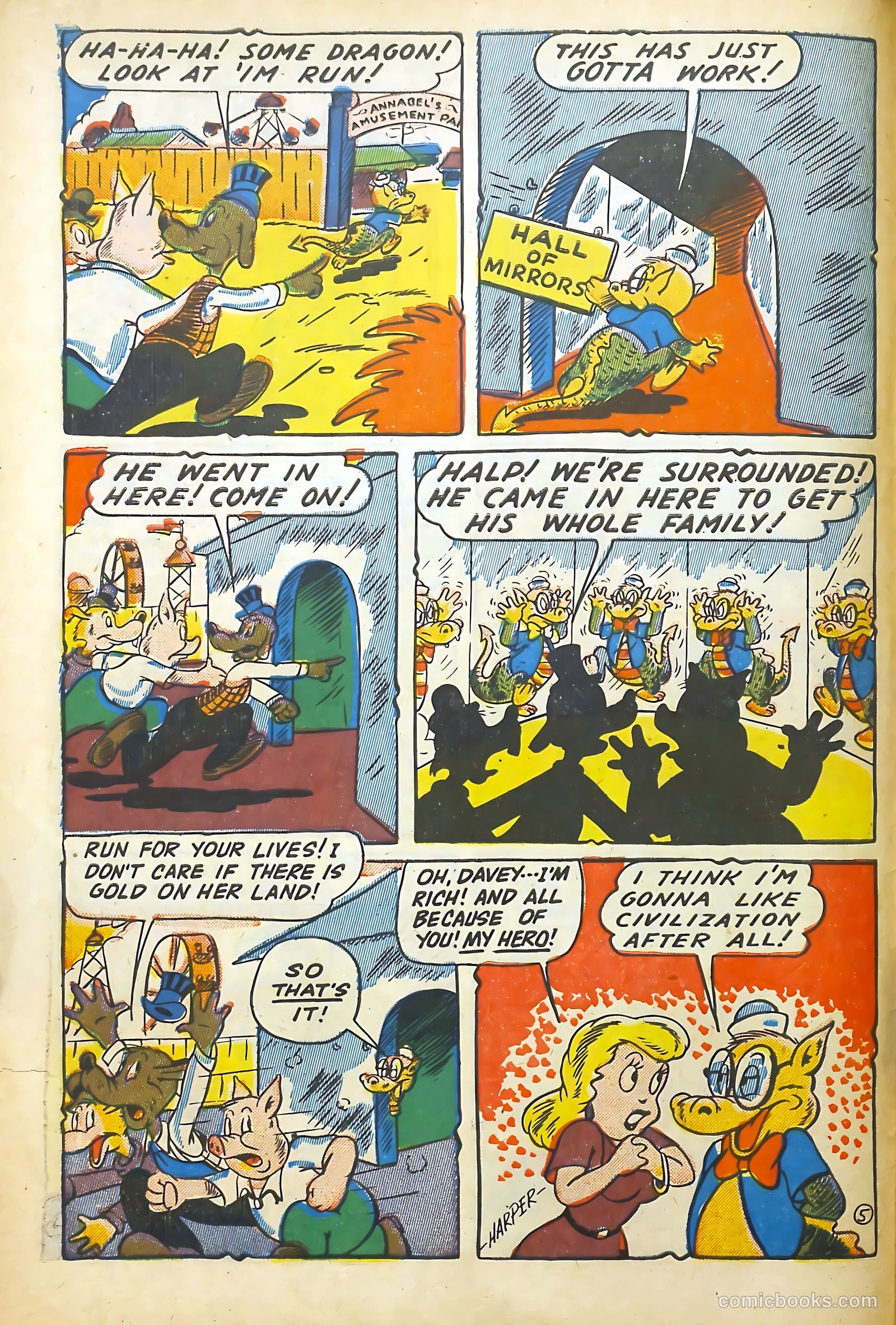Happy Comics #9 (1945) — page 14 of 52