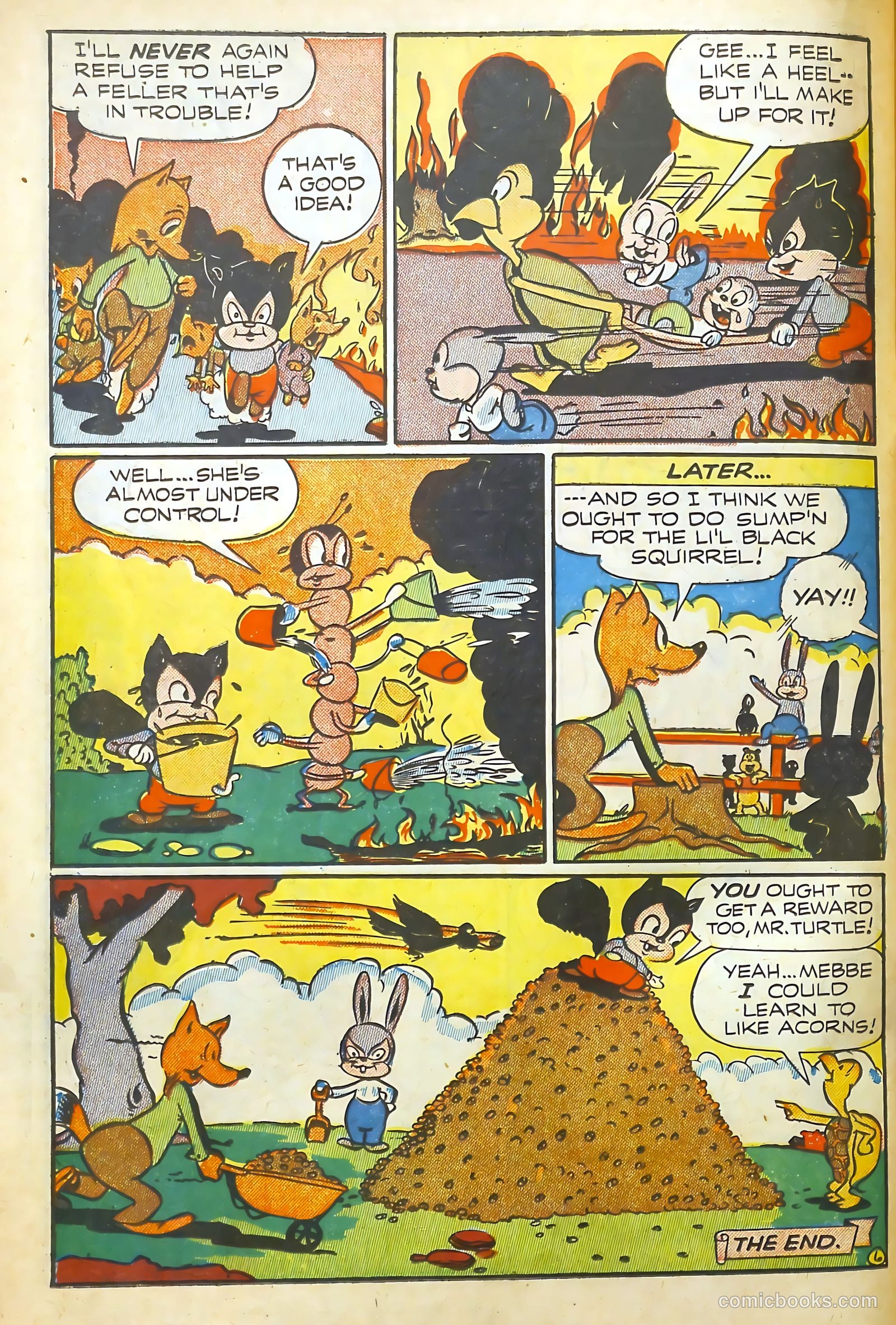 Happy Comics #9 (1945) — page 34 of 52