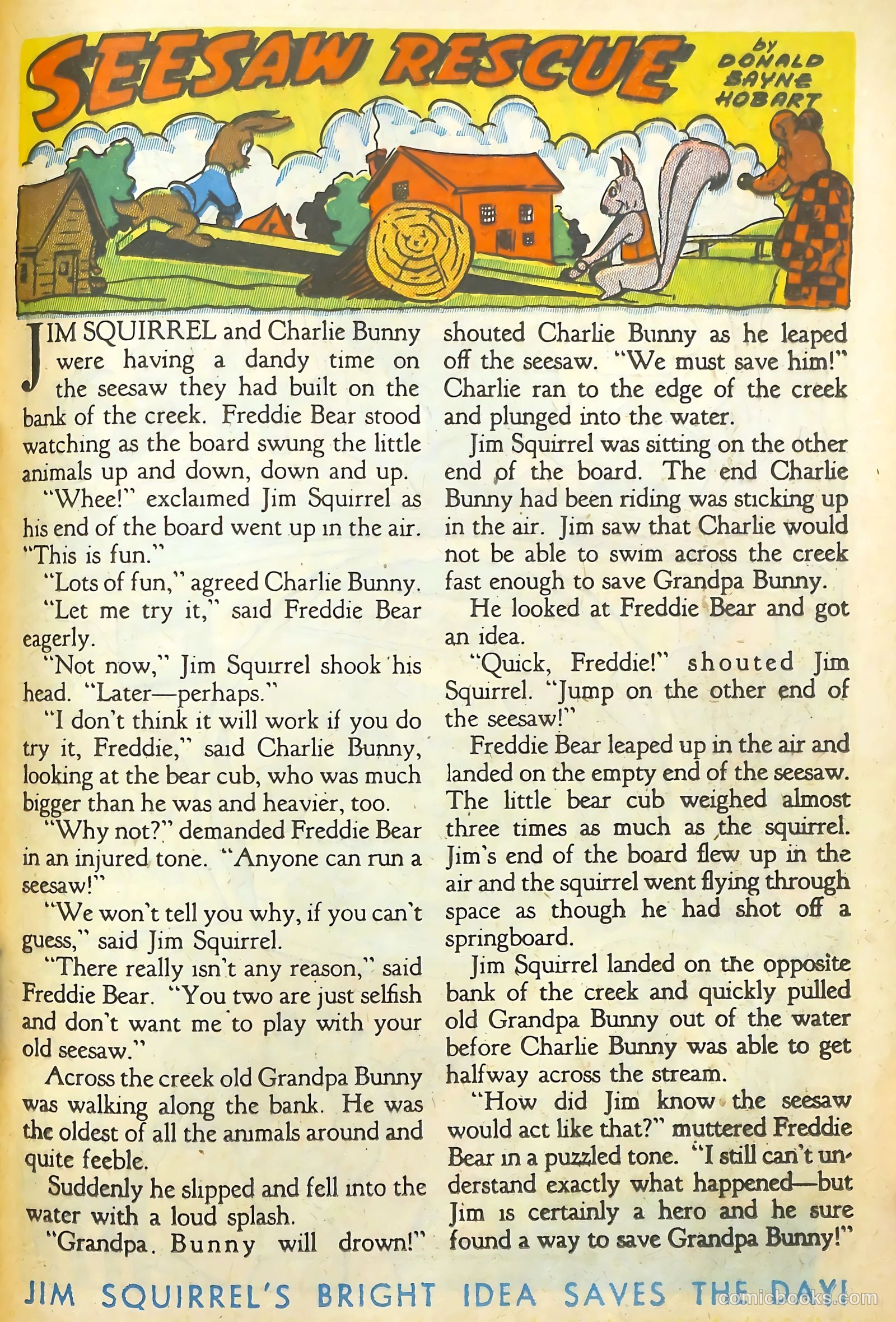 Happy Comics #9 (1945) — page 35 of 52