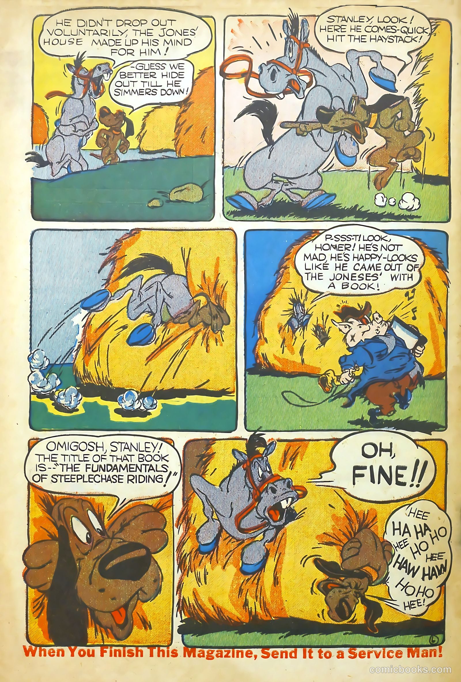 Happy Comics #9 (1945) — page 50 of 52