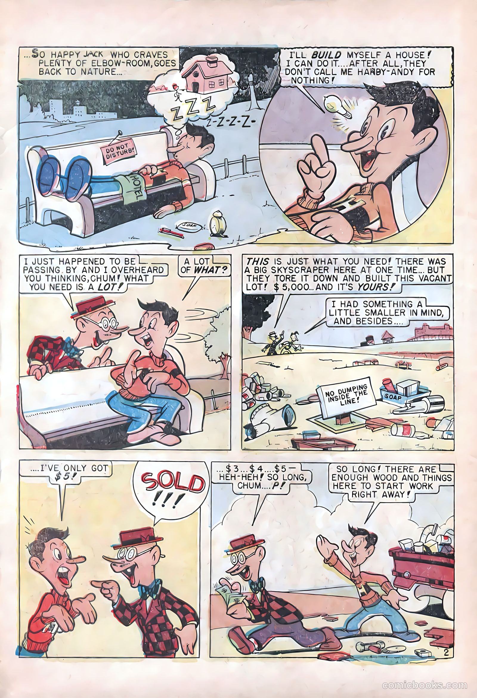 Happy Jack #2 (1957) — page 4 of 36