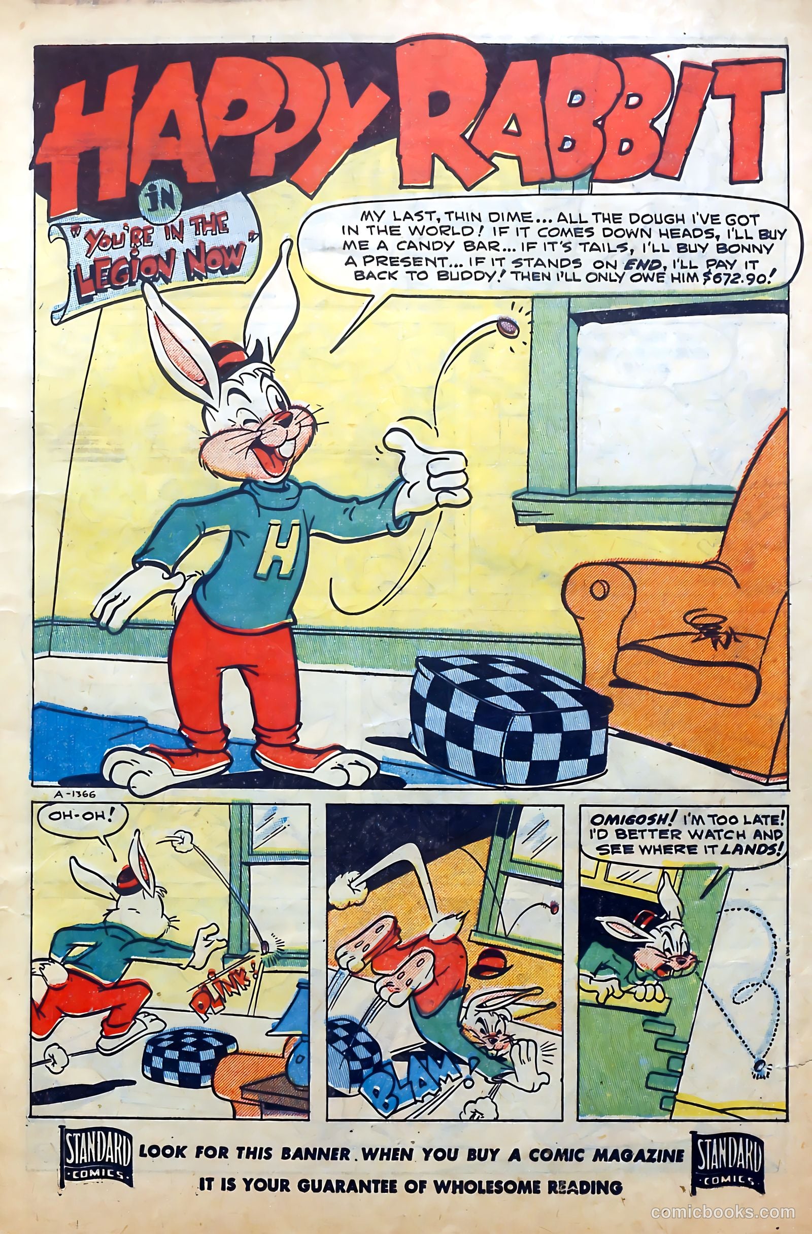 Happy Rabbit #44 (1951) — page 3 of 36