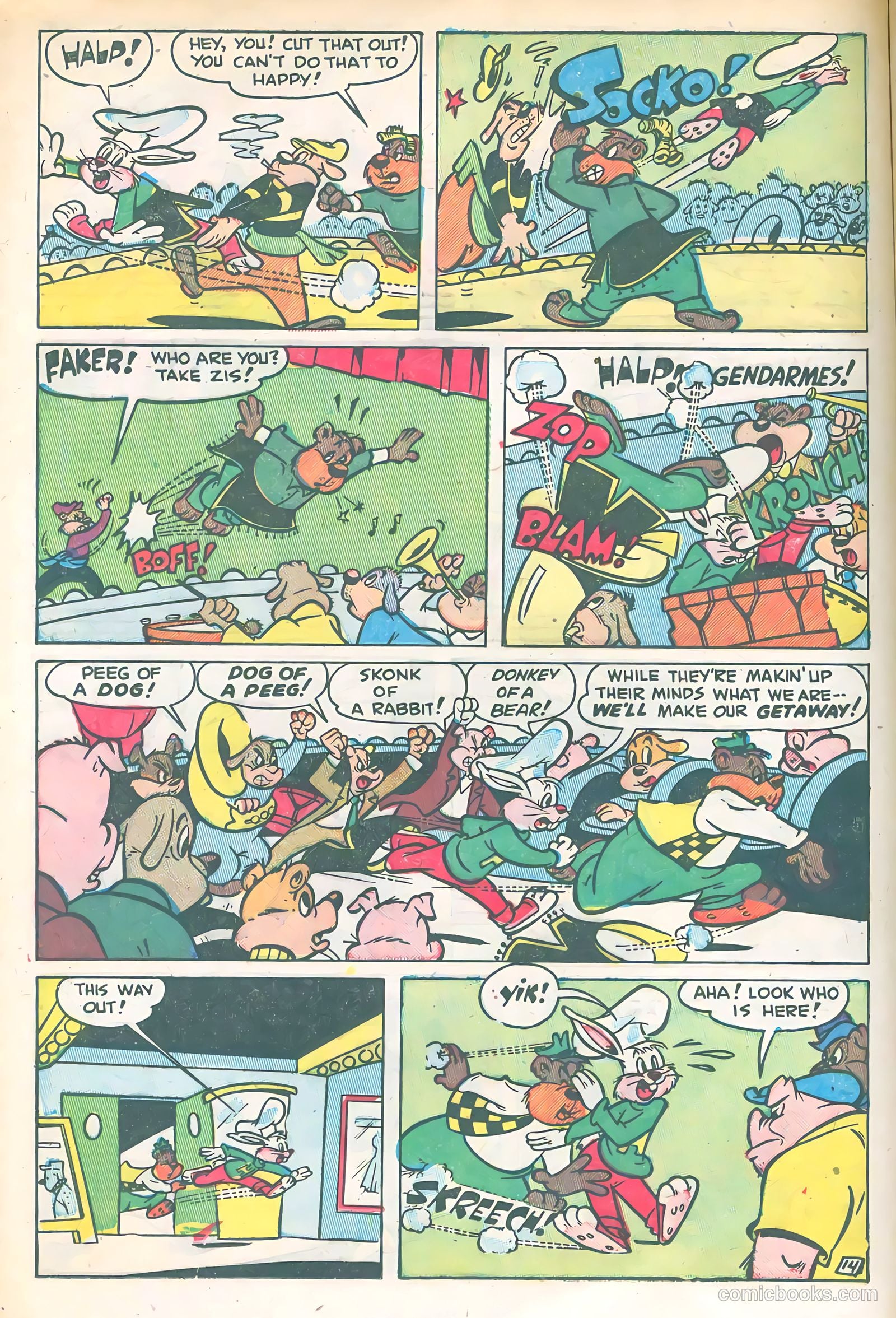 Happy Rabbit #47 (1952) — page 16 of 36