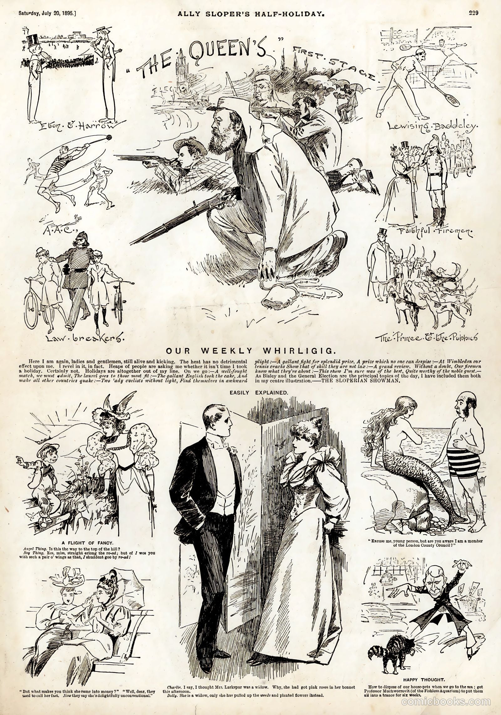 Ally Sloper's Half Holiday #586 (1898) — page 5 of 8