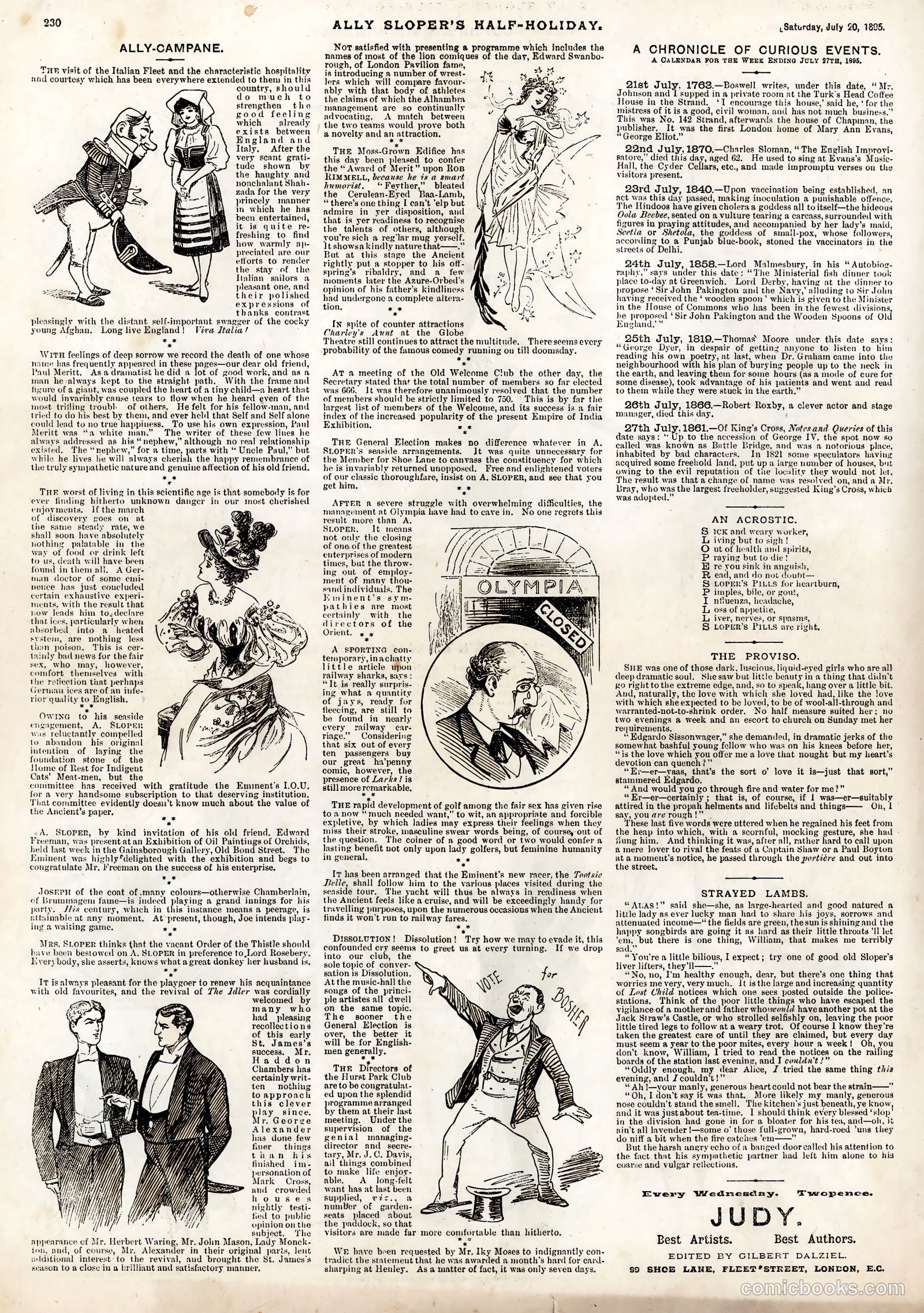 Ally Sloper's Half Holiday #586 (1898) — page 6 of 8