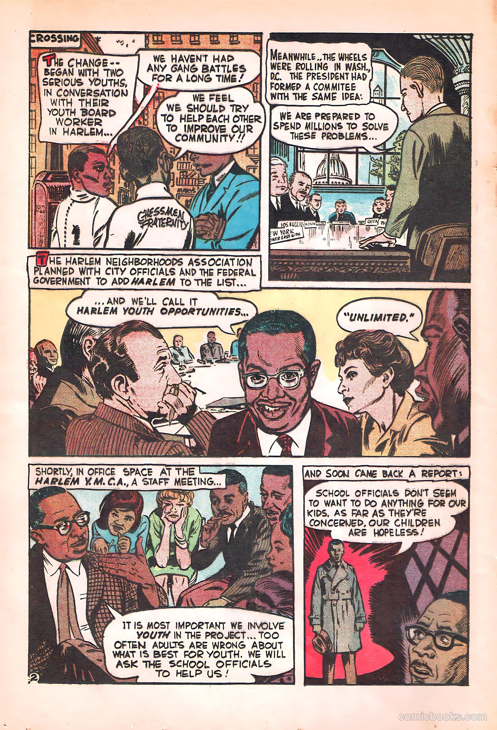 Harlem Youth Report #5 (1964) — page 4 of 36