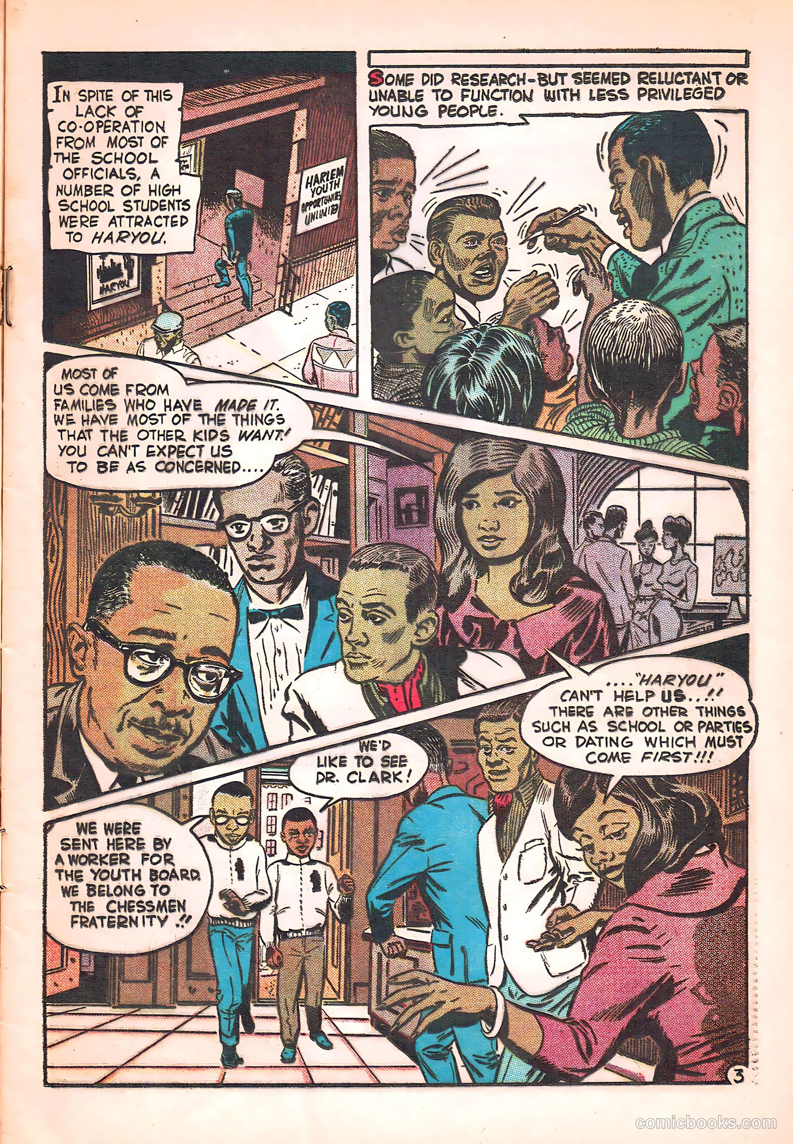 Harlem Youth Report #5 (1964) — page 5 of 36