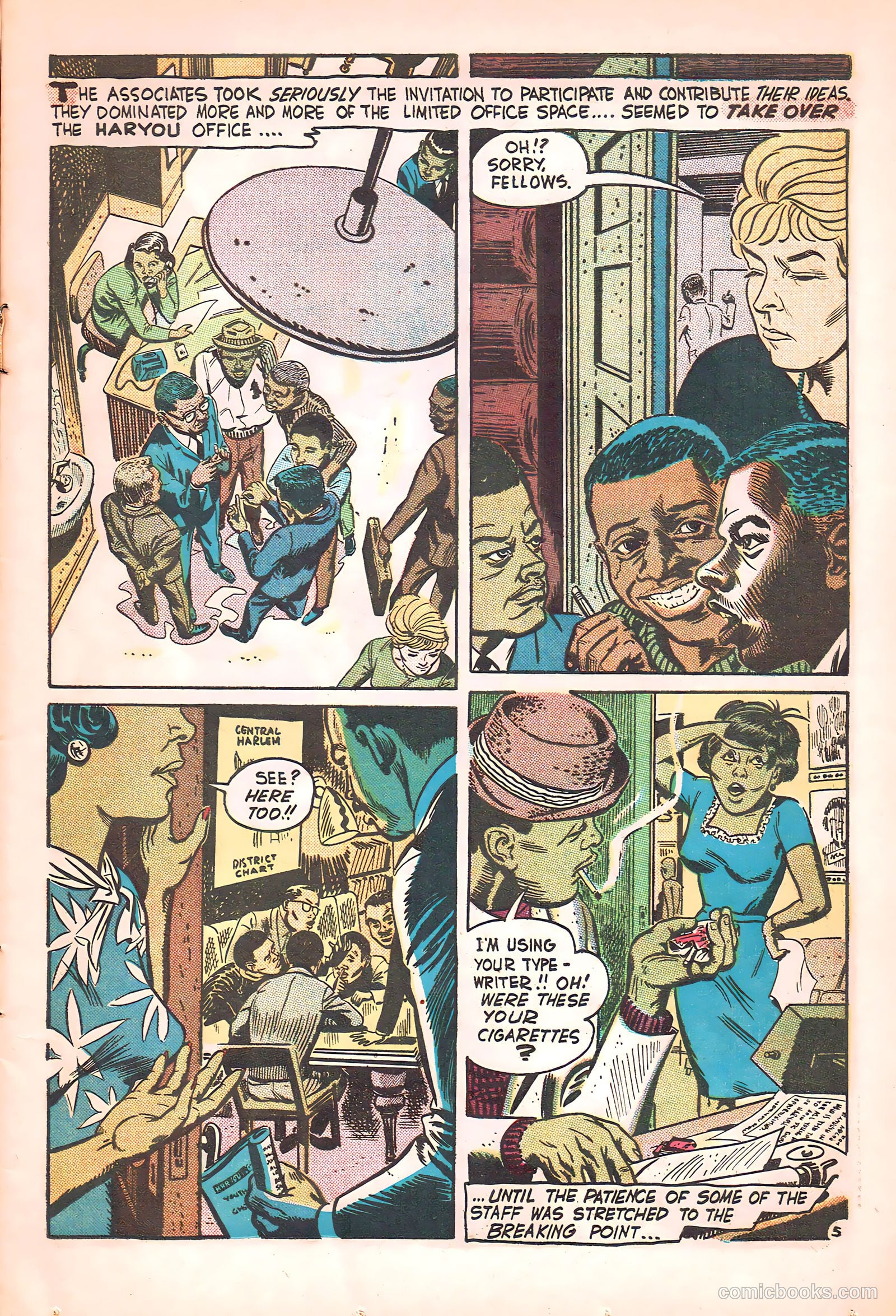 Harlem Youth Report #5 (1964) — page 7 of 36