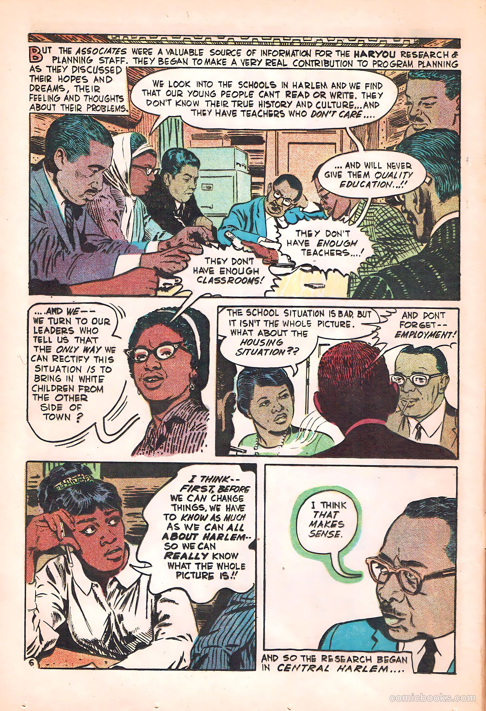 Harlem Youth Report #5 (1964) — page 8 of 36