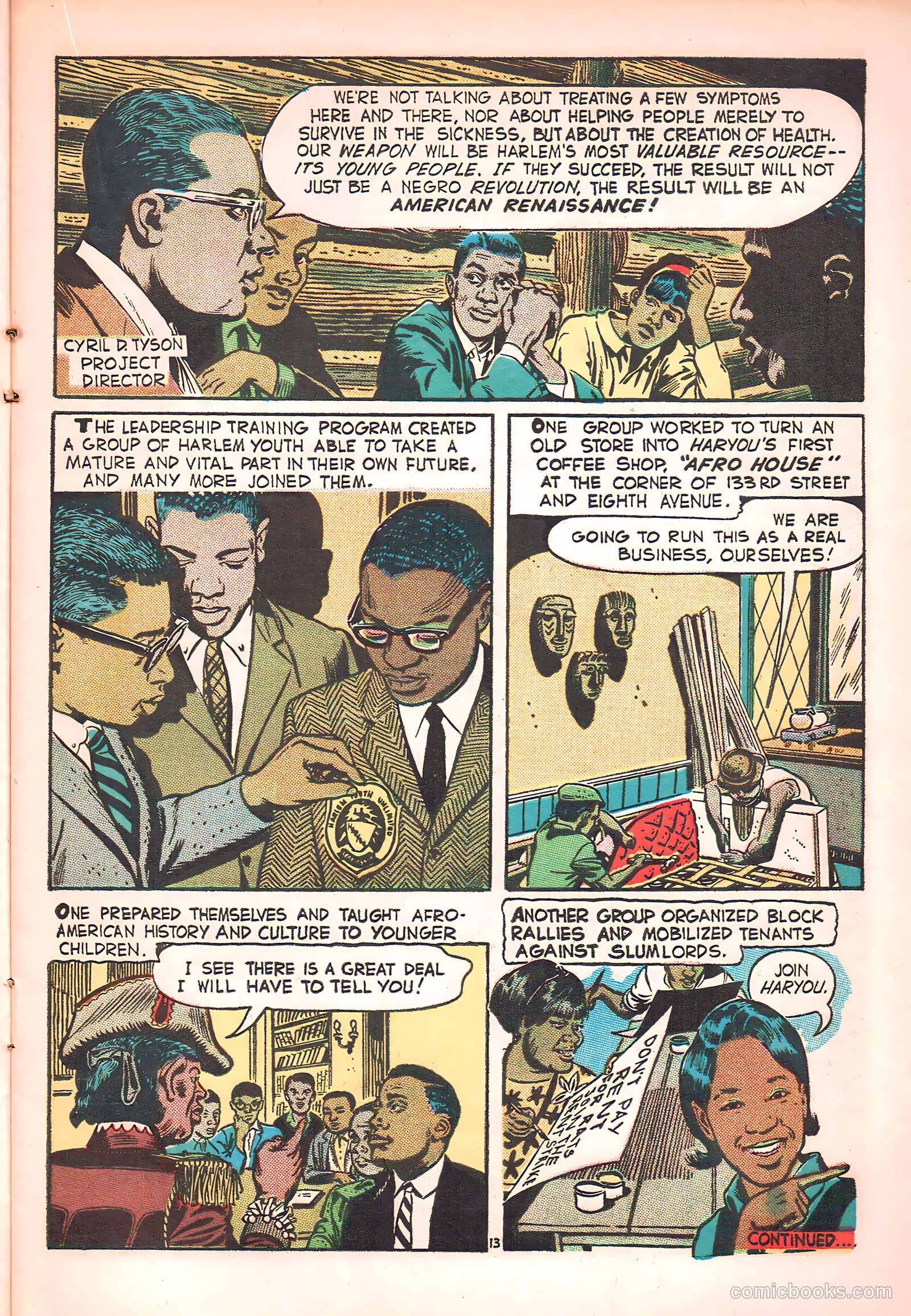 Harlem Youth Report #5 (1964) — page 15 of 36