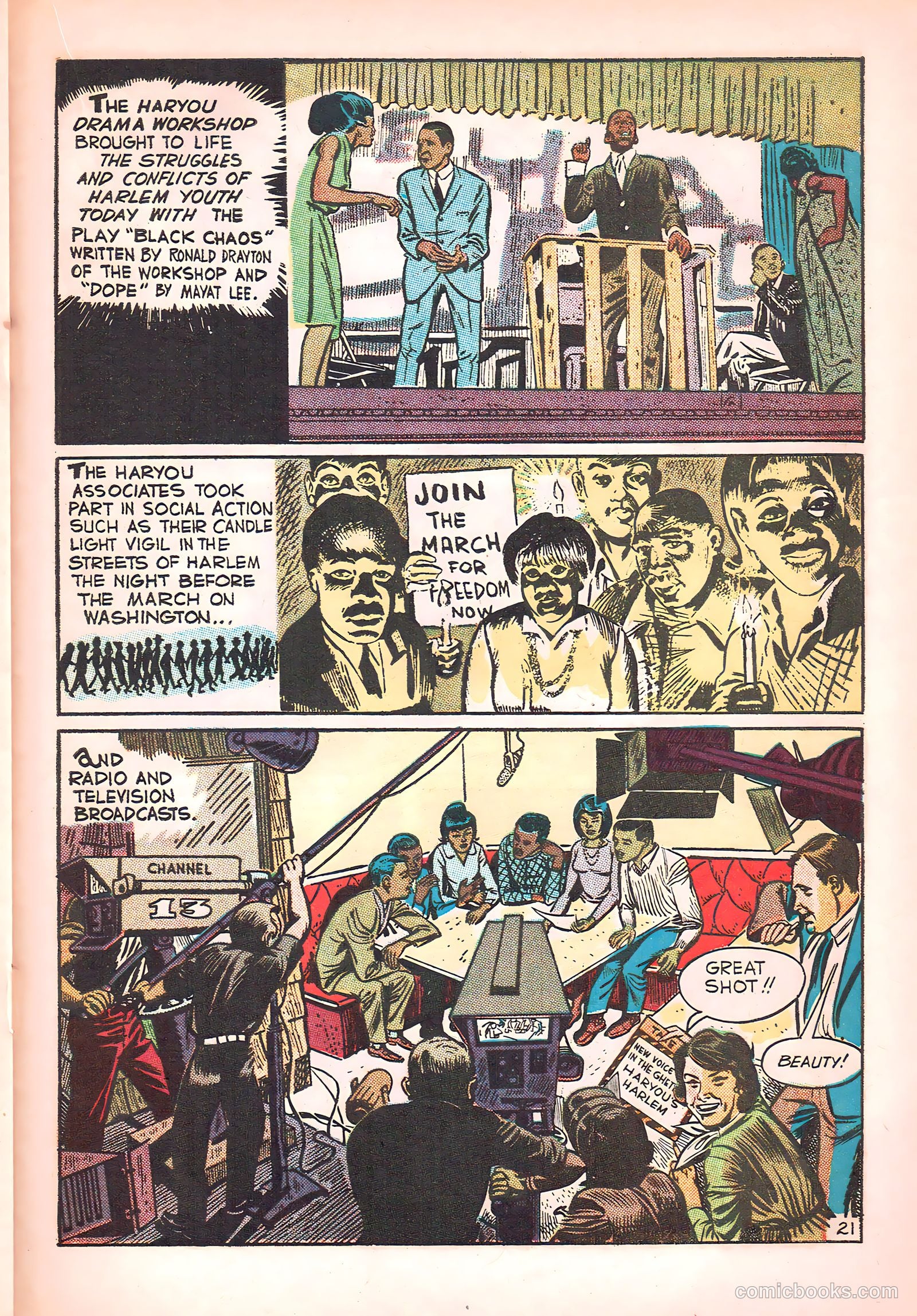 Harlem Youth Report #5 (1964) — page 23 of 36