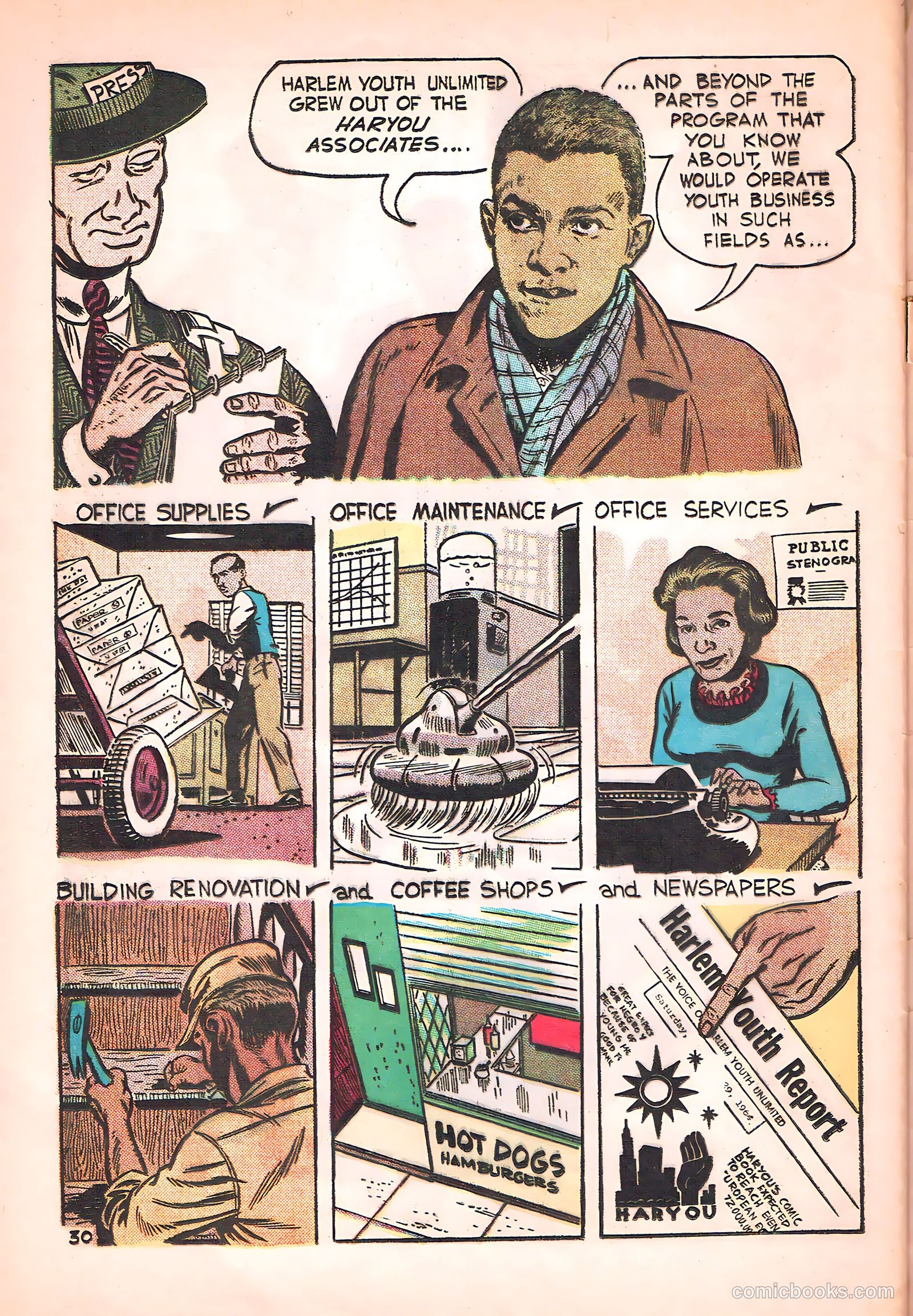 Harlem Youth Report #5 (1964) — page 32 of 36
