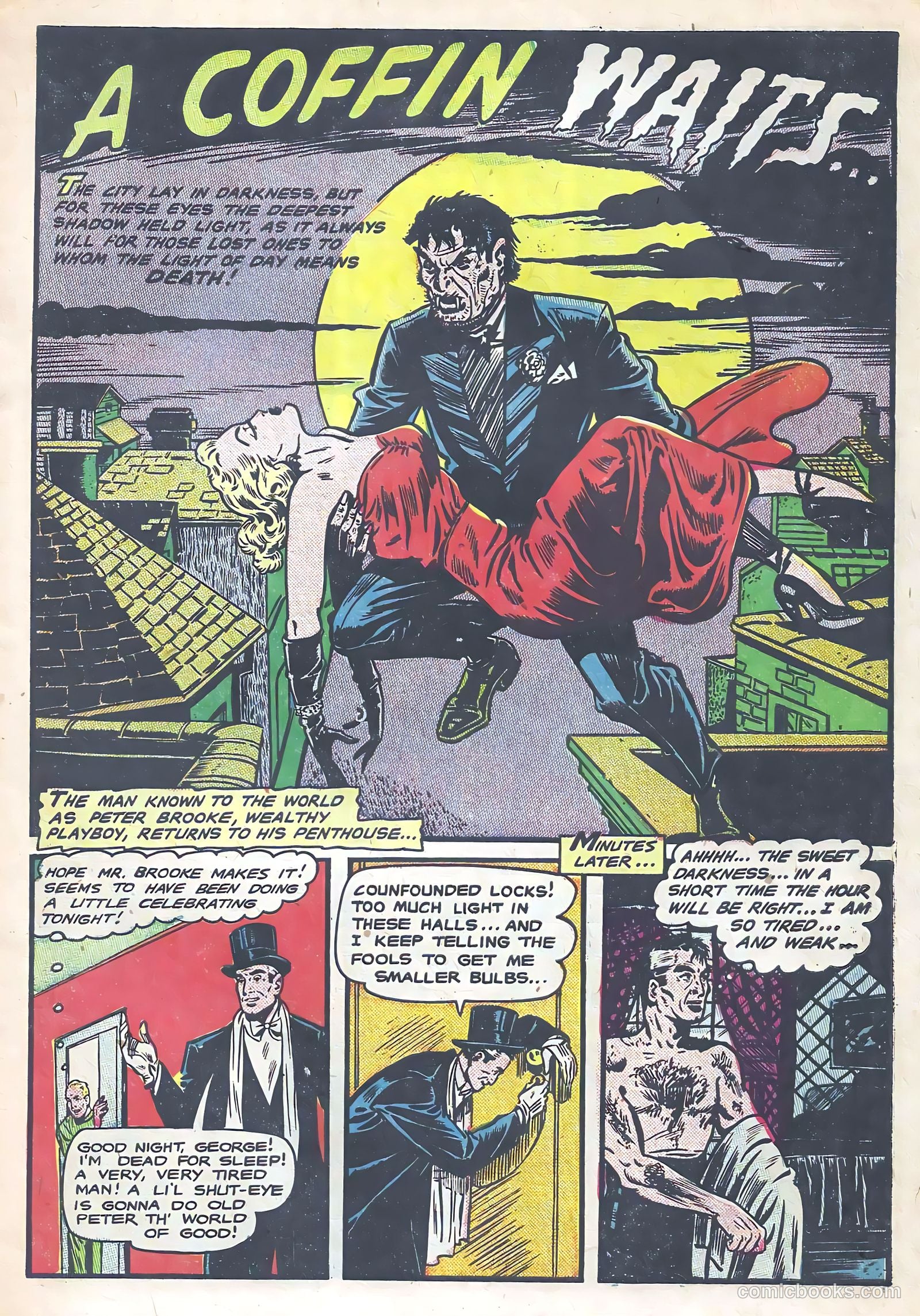 Haunted Thrills #1 (1952) — page 3 of 36