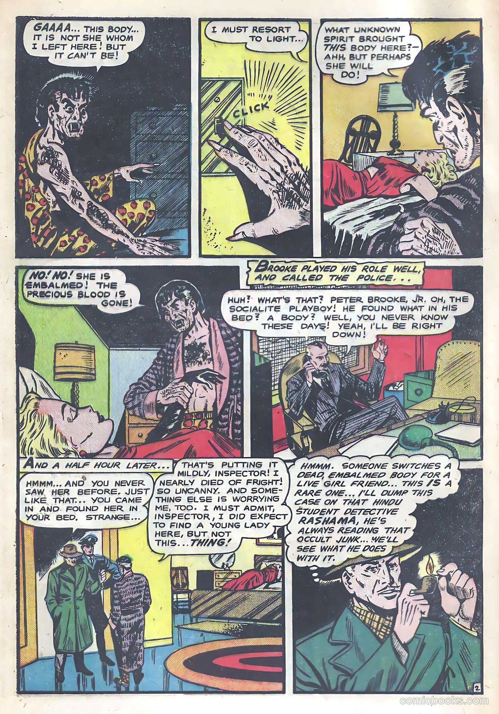 Haunted Thrills #1 (1952) — page 4 of 36