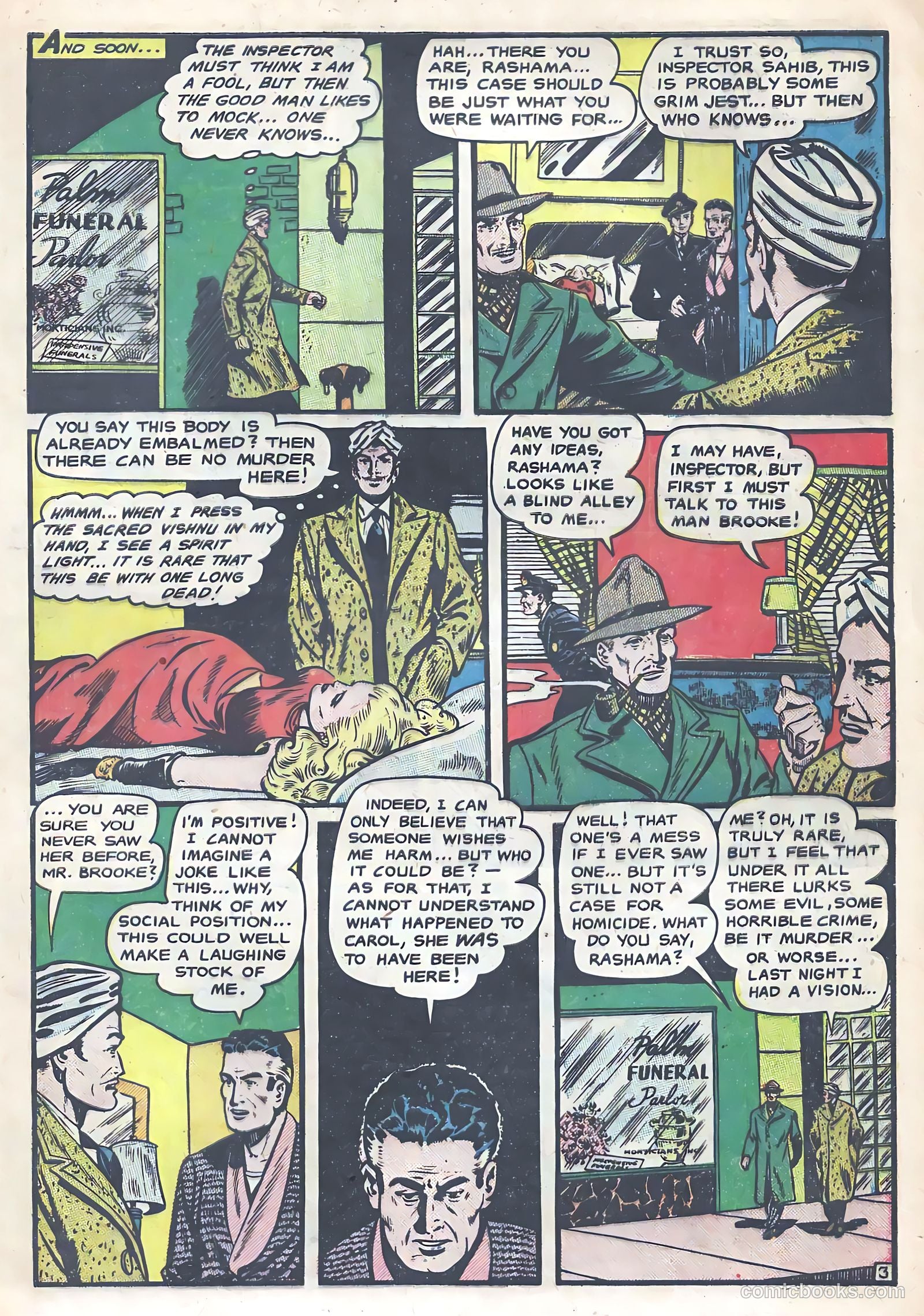 Haunted Thrills #1 (1952) — page 5 of 36