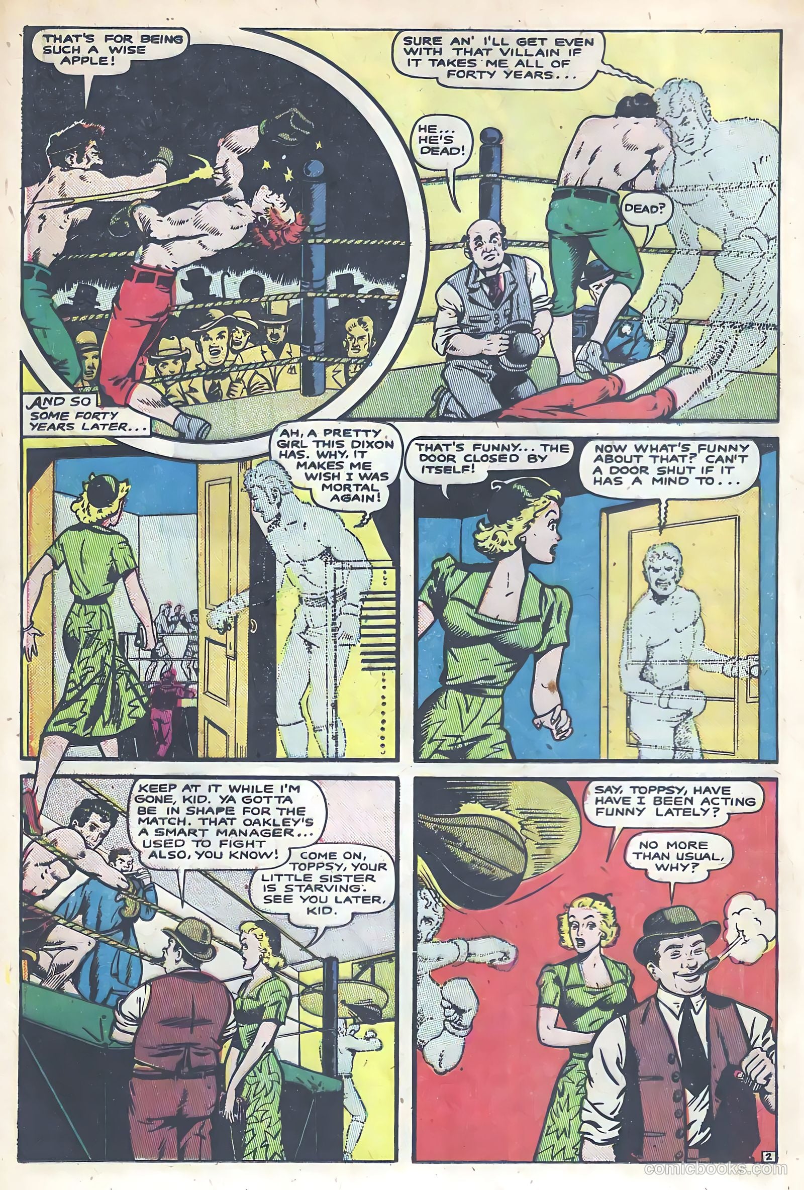 Haunted Thrills #1 (1952) — page 12 of 36