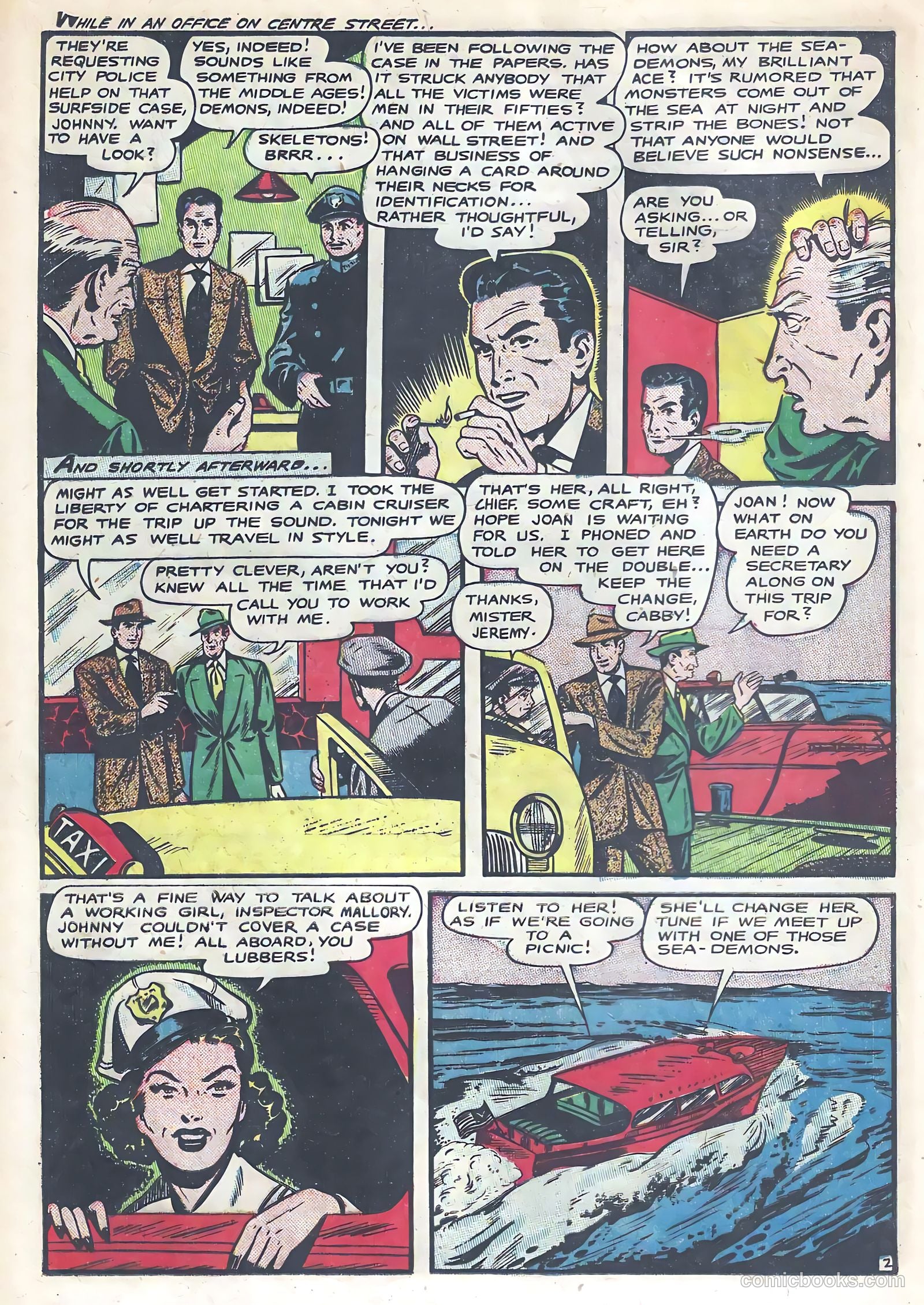 Haunted Thrills #1 (1952) — page 20 of 36
