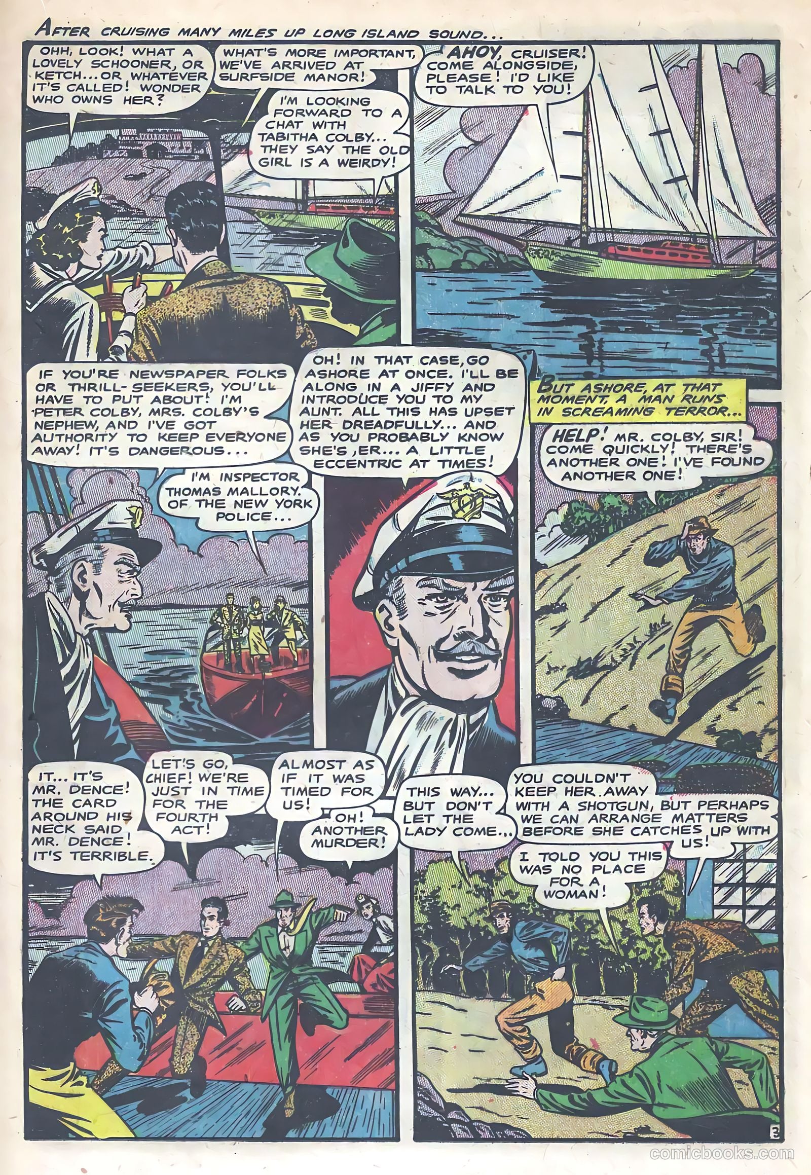 Haunted Thrills #1 (1952) — page 21 of 36