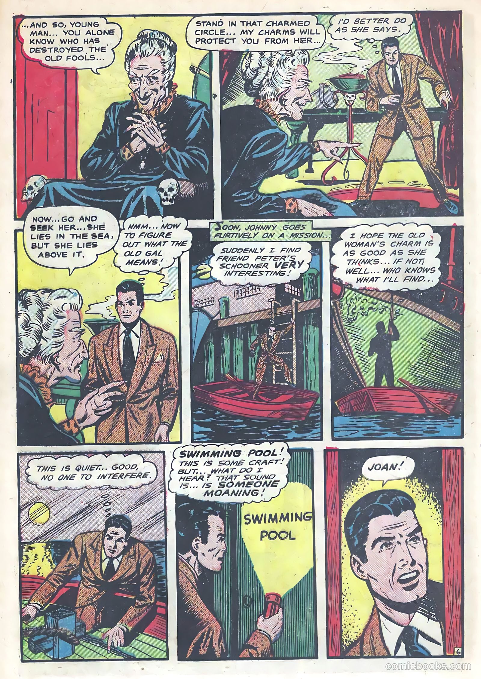 Haunted Thrills #1 (1952) — page 24 of 36