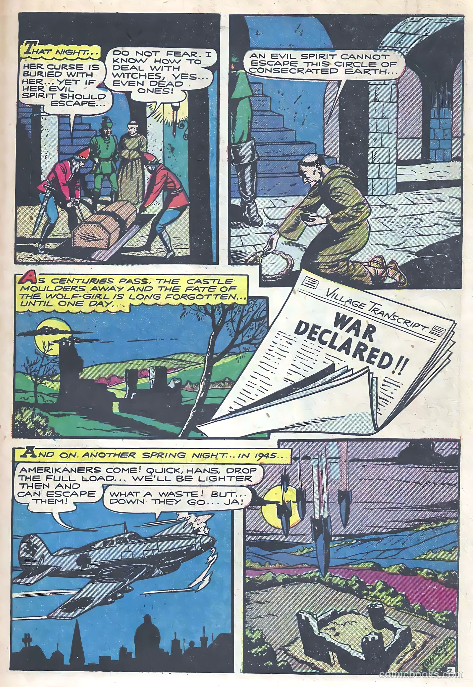 Haunted Thrills #1 (1952) — page 27 of 36