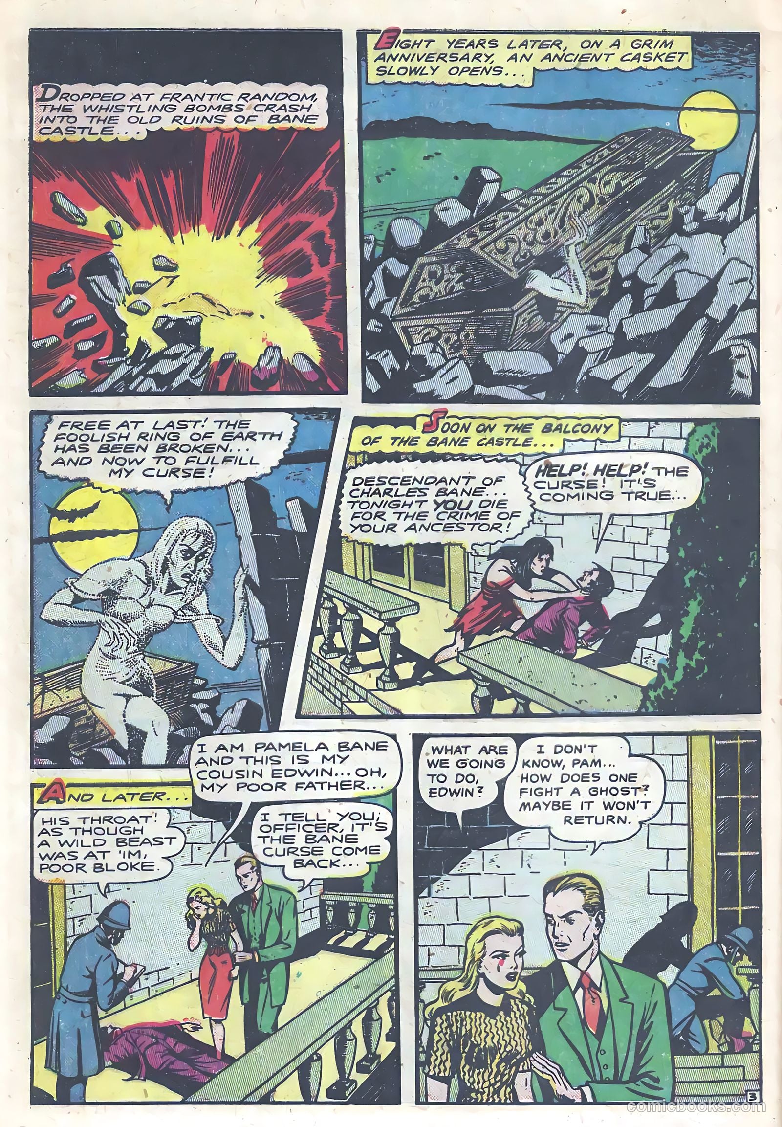 Haunted Thrills #1 (1952) — page 28 of 36