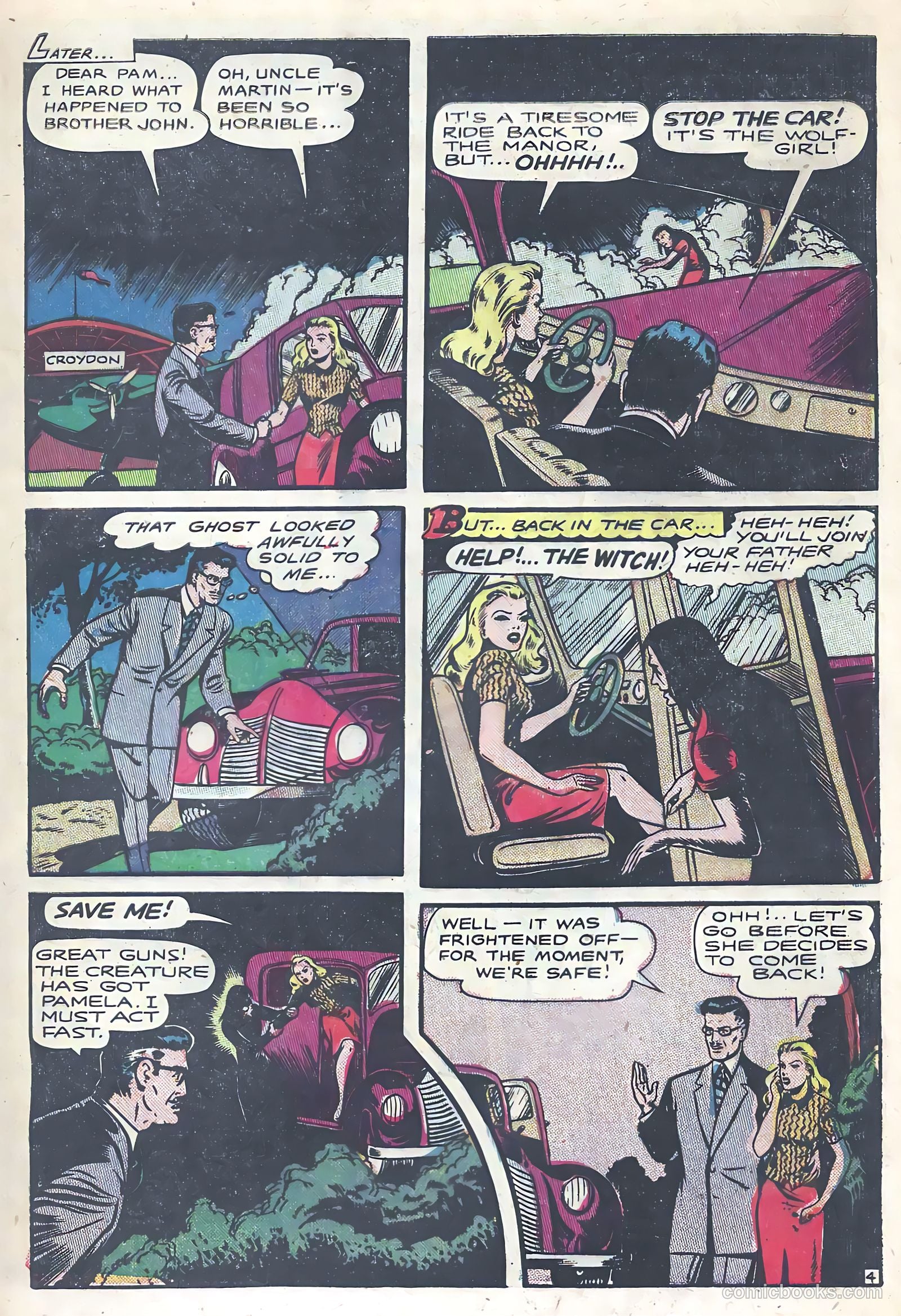 Haunted Thrills #1 (1952) — page 29 of 36
