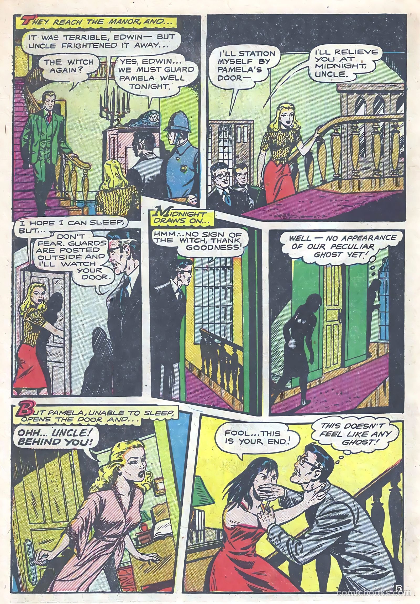 Haunted Thrills #1 (1952) — page 30 of 36